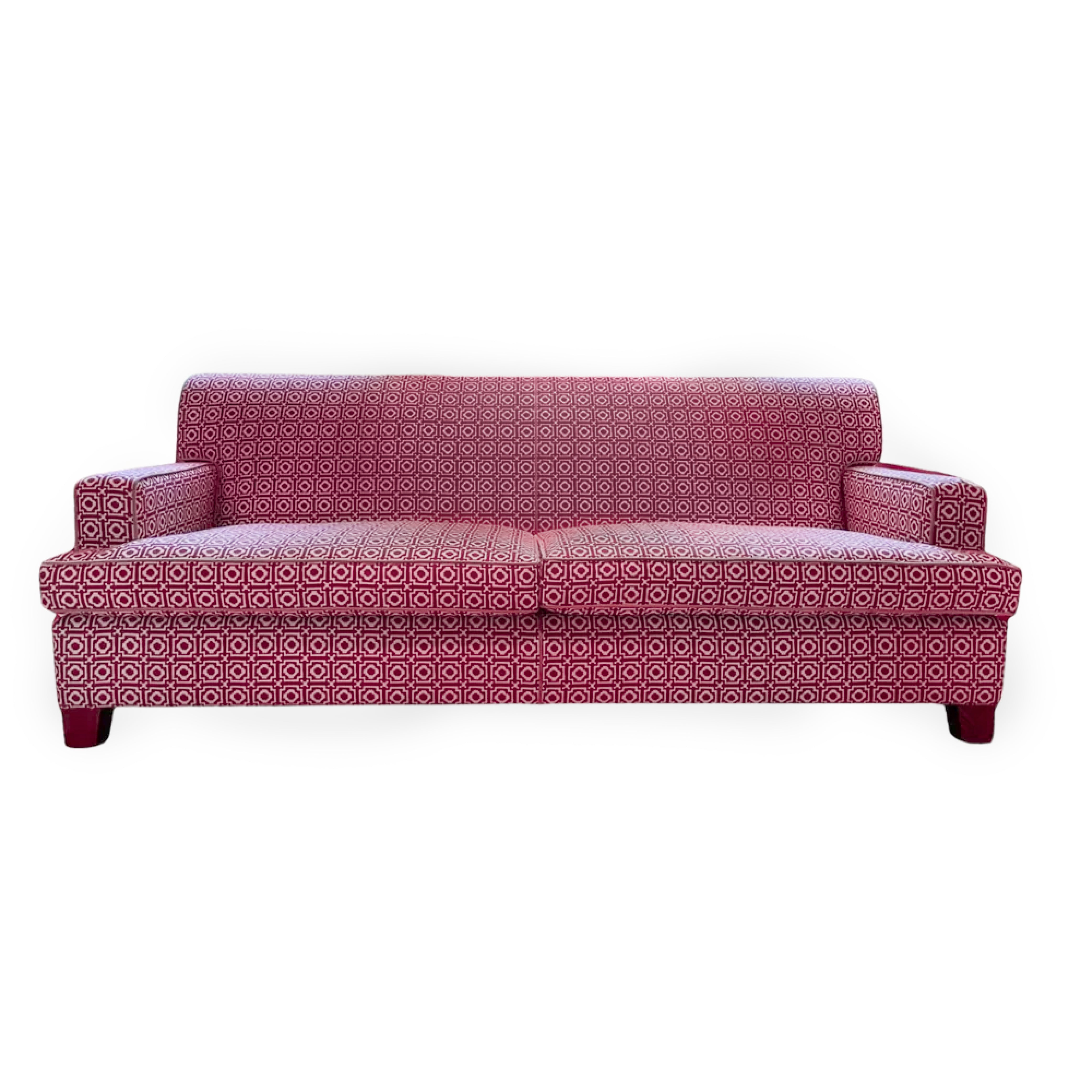 Kelling Sofa in Raspberry Alotablot