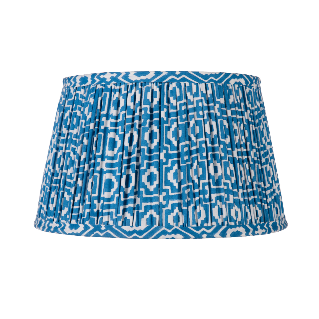Bright Blue Alotablots Lampshade