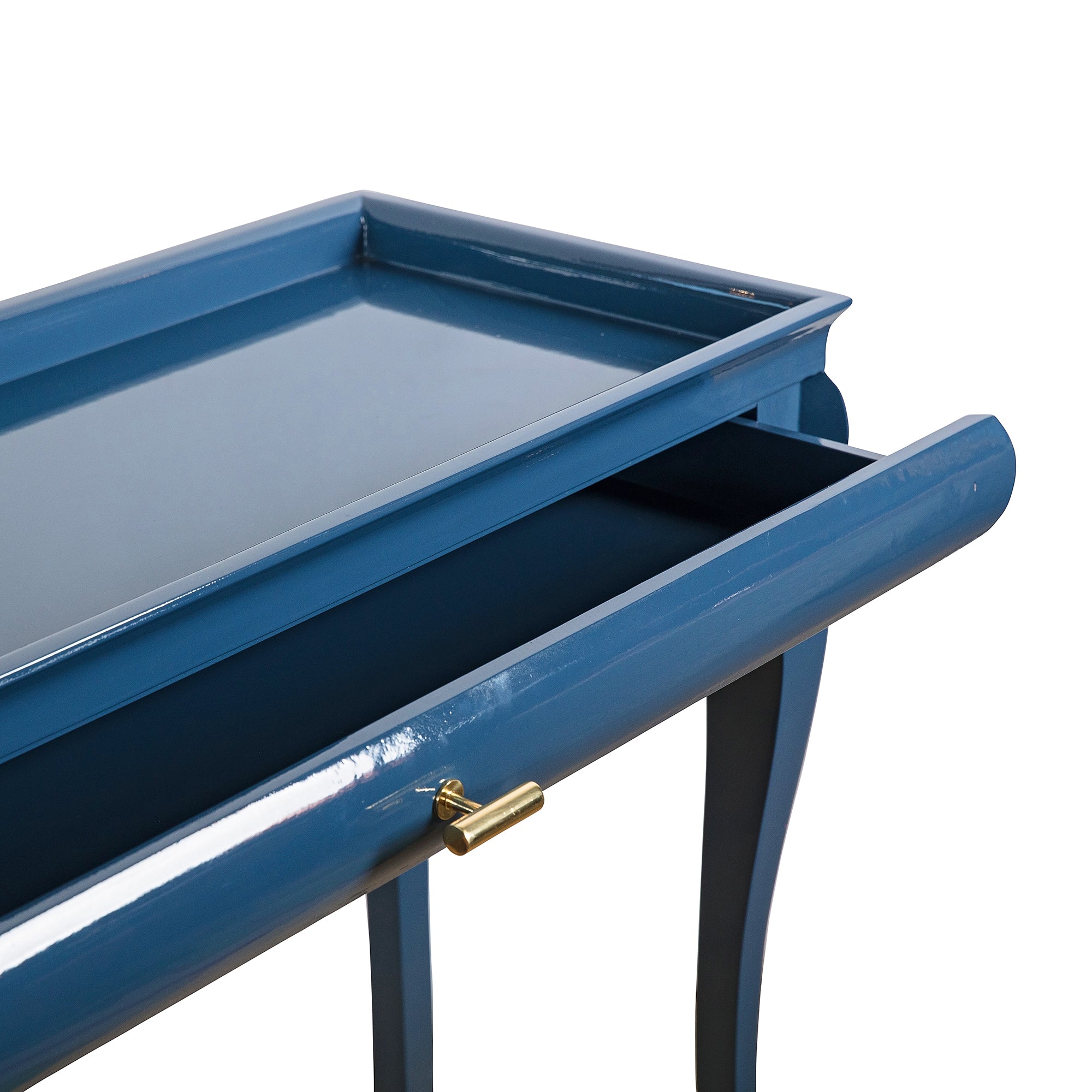 The Edward Console Table - Cornflower Blue