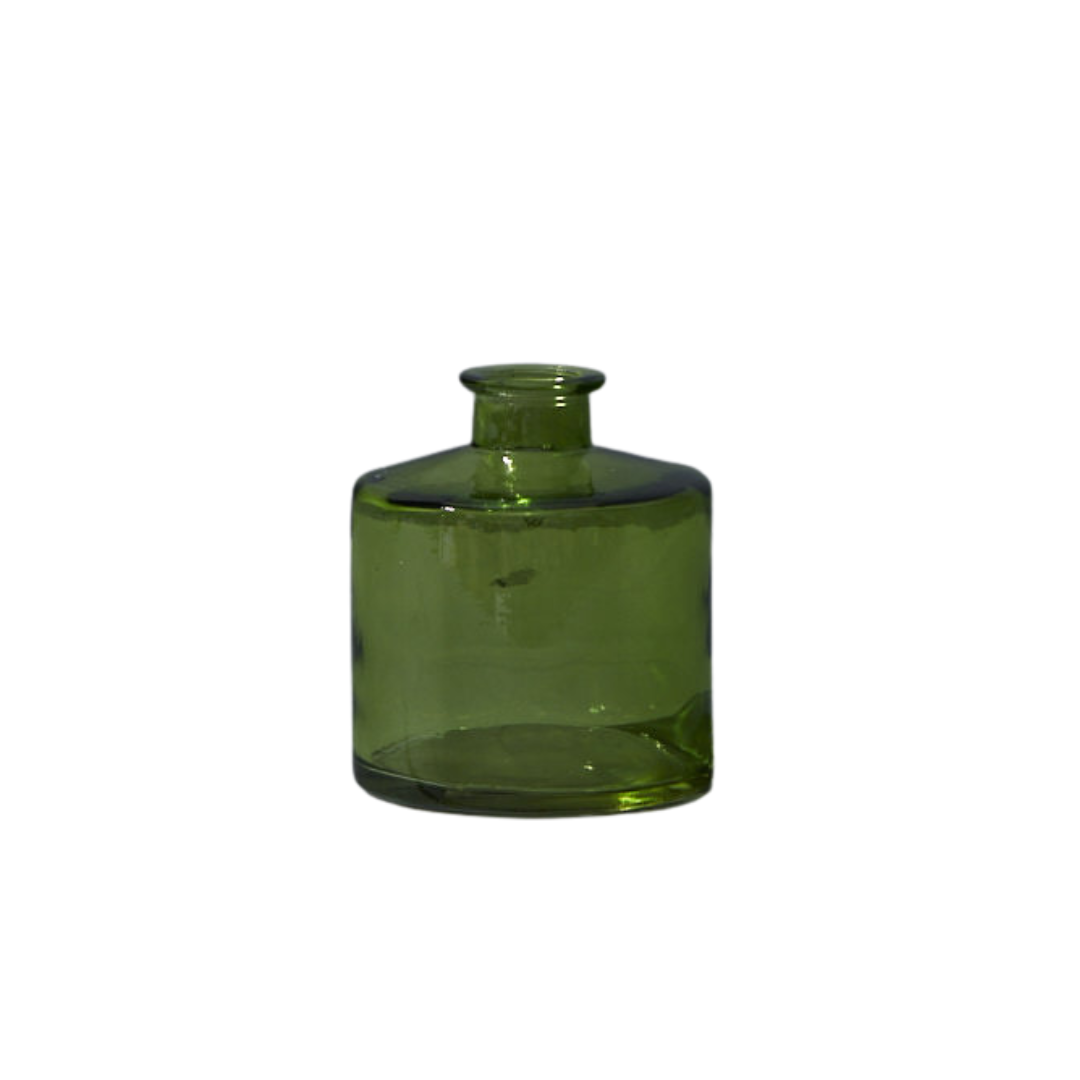 Emerald Green Glass Bottle