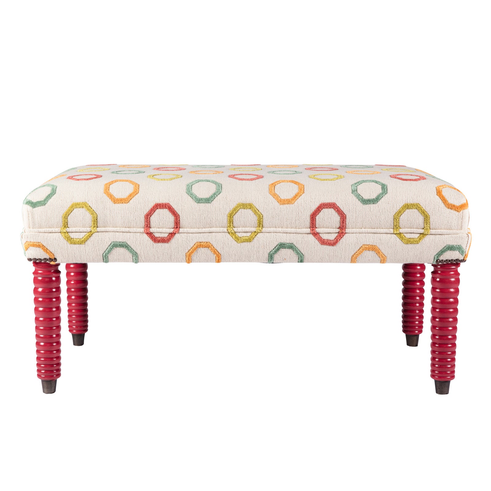Geometric Footstool