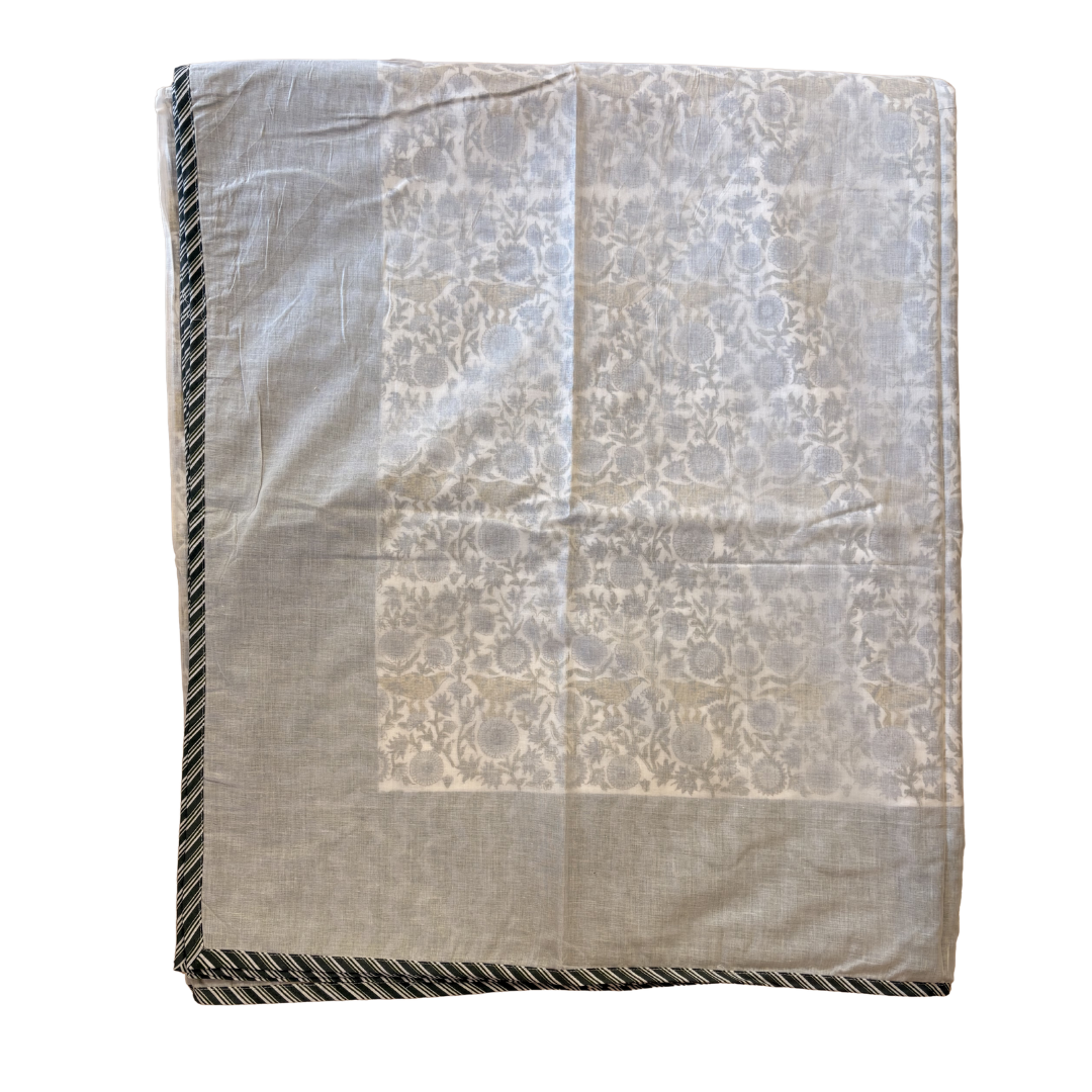 NEW IN | Dohar - Blue Flower Yellow Bird - Double