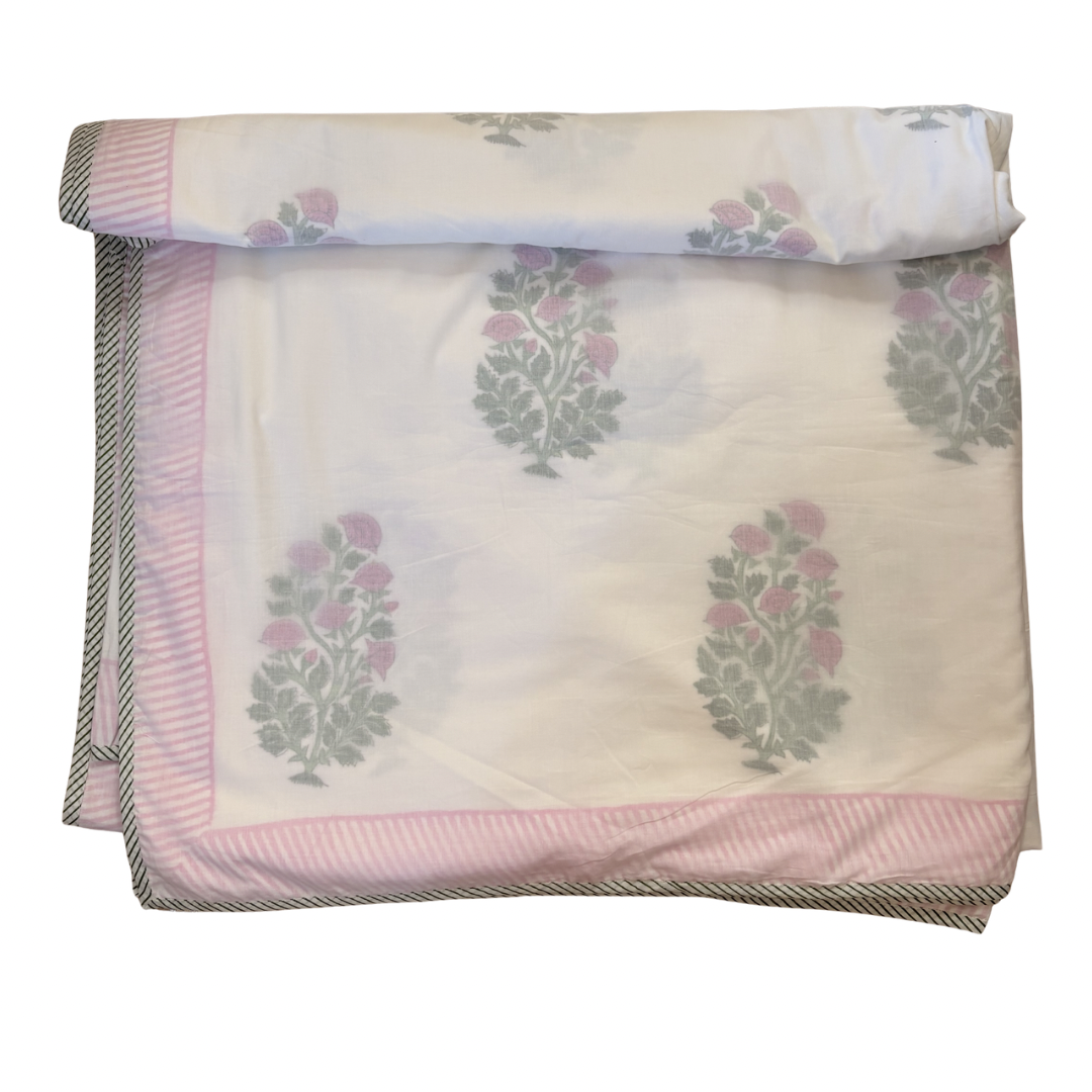 NEW IN | Dohar - Pretty Pink Flower - King