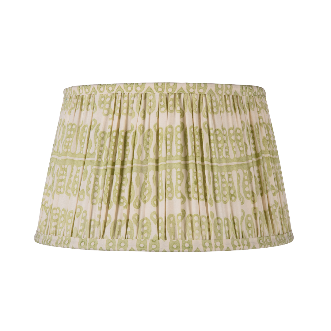 Light Green Hearts and Minds Lampshade