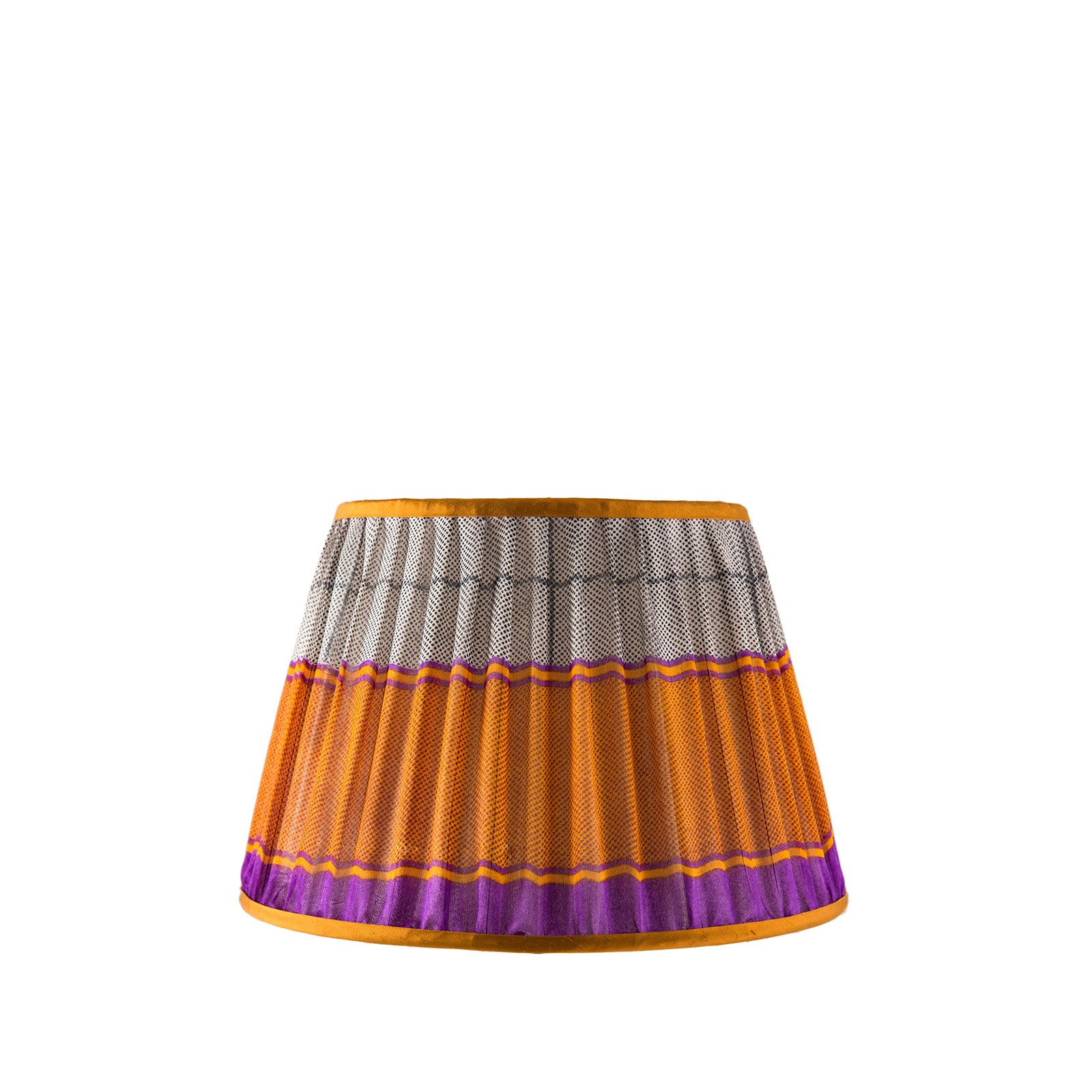 Limited Edition Lampshade 12" - Orange and Purple