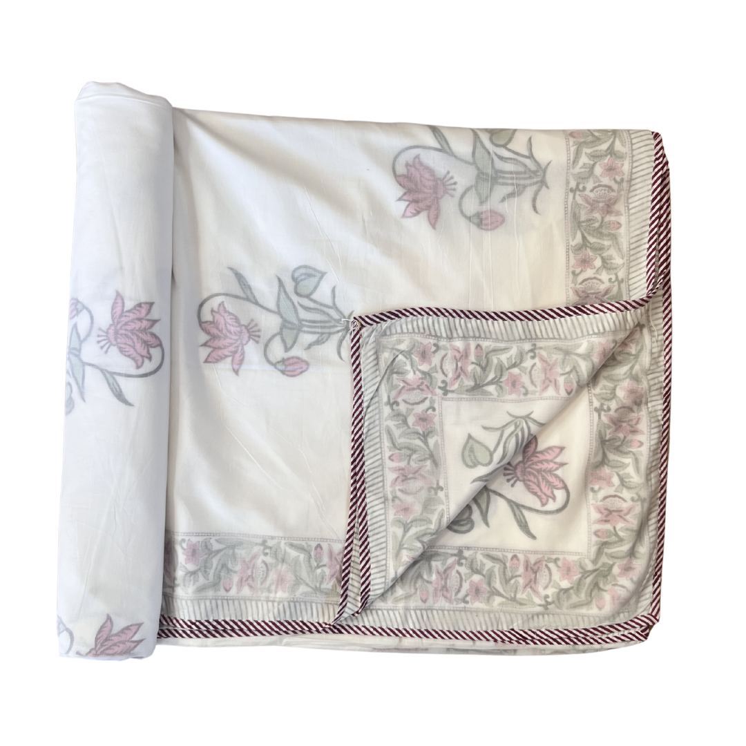 NEW IN | Dohar - Pink Stem Flower - Double