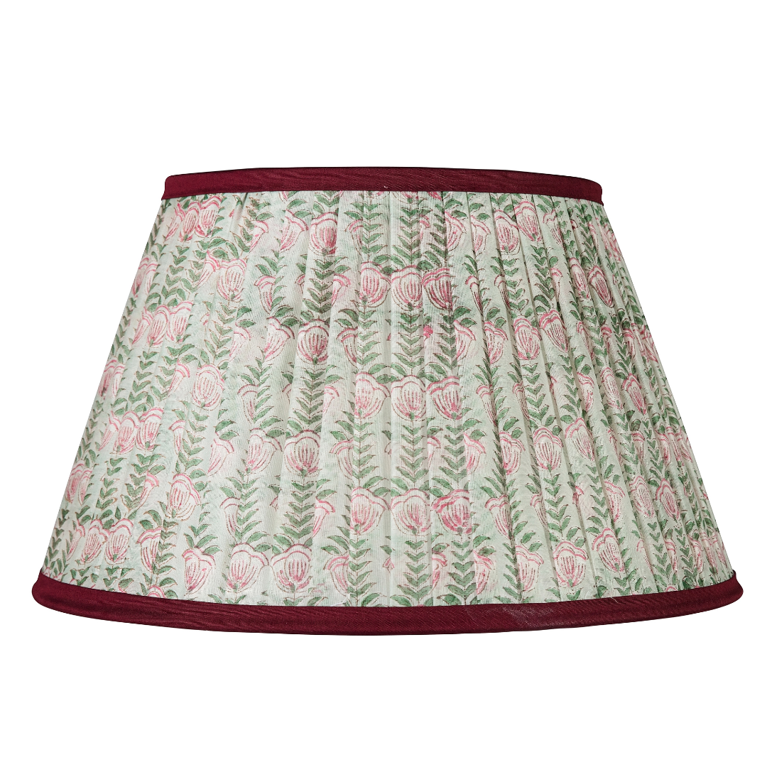 Pink & White Flower with Foliage with Port Trim