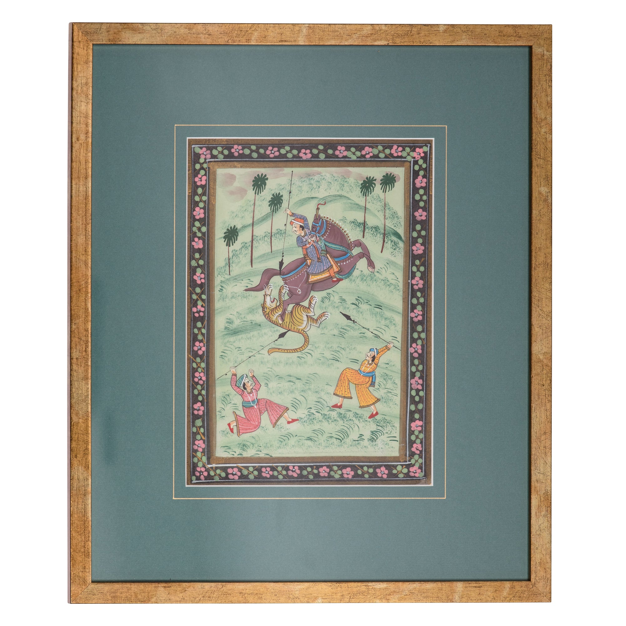 "Rise Through the Clearing" - Framed Miniature Painting