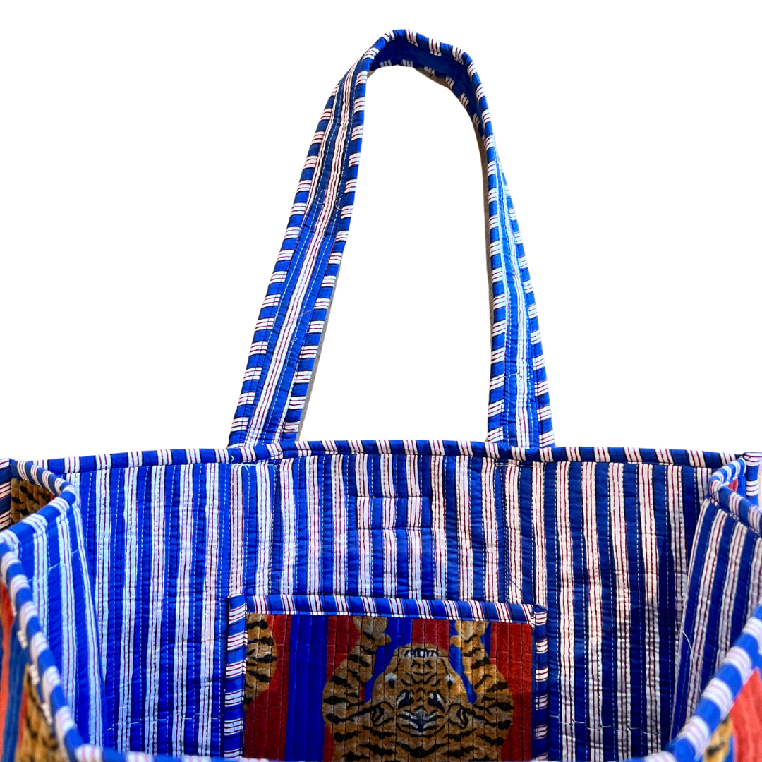 Velvet Bag - Tiger (Two Colour ways)