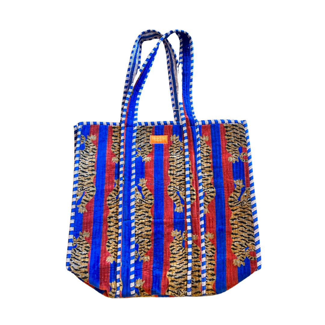 Velvet Bag - Tiger (Two Colour ways)
