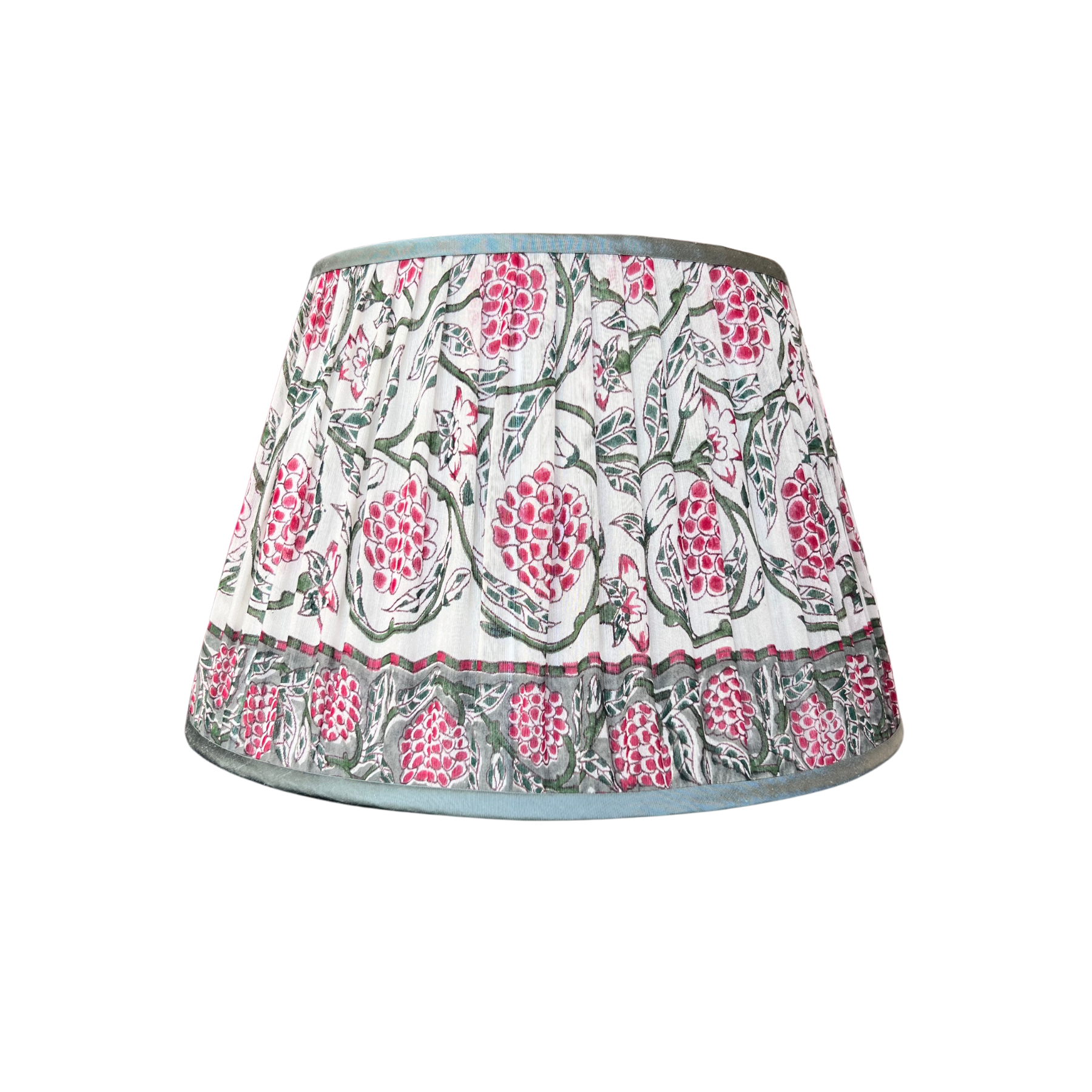 LIMITED EDITION 14"- pretty red and sage flowers and leaves