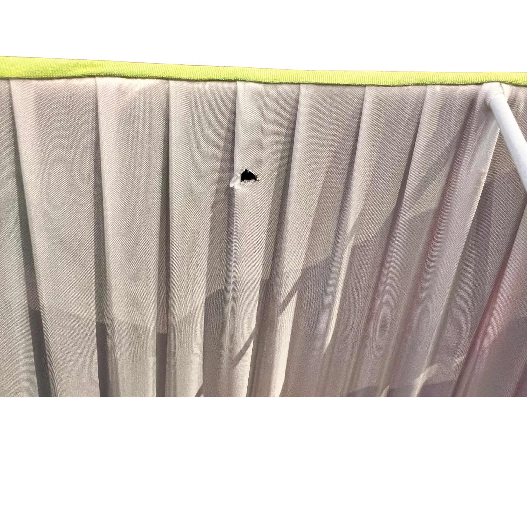 Limited Edition Green Flower Lampshade with Trim 18"