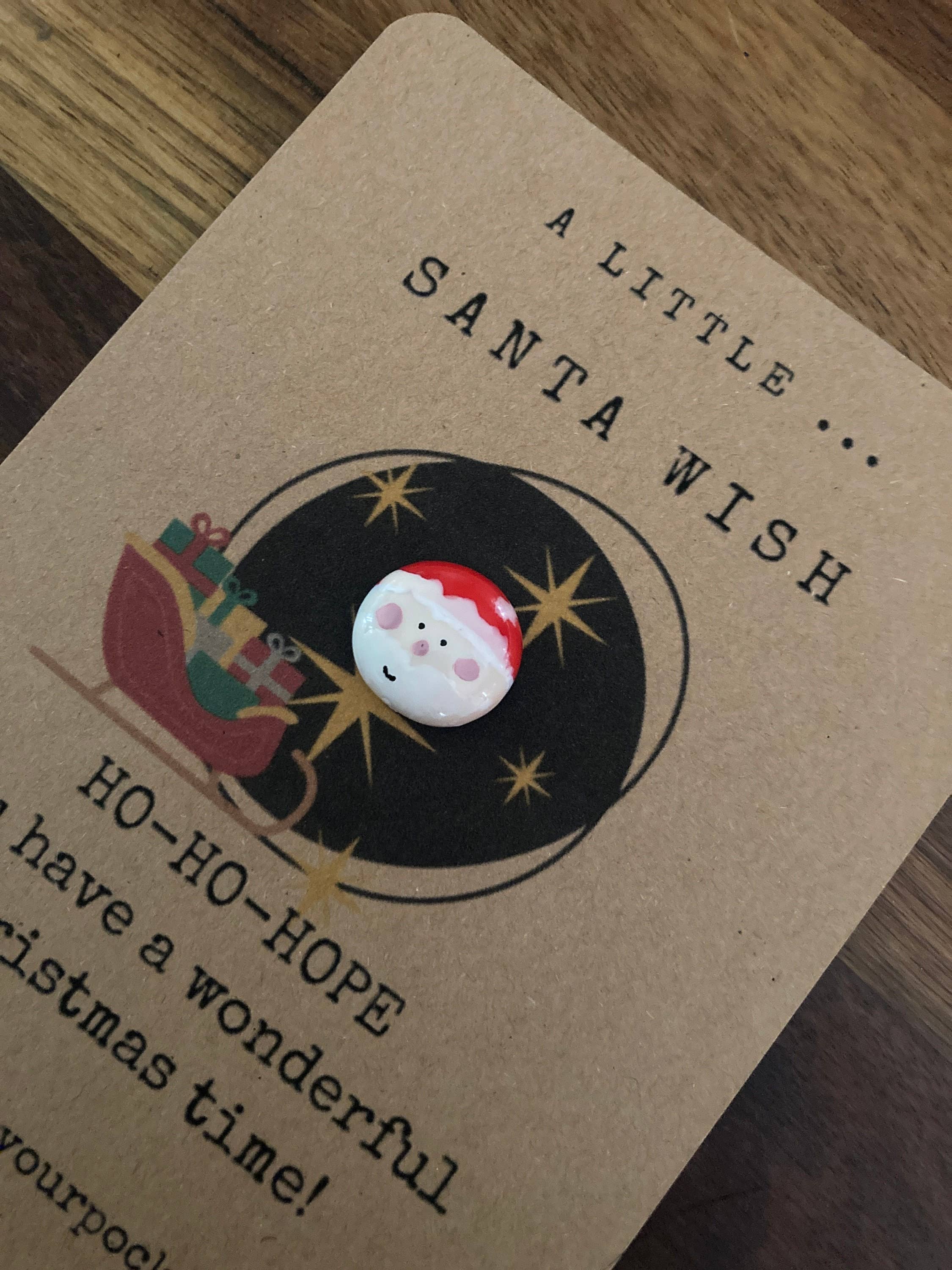 Santa Claus Pocket Pebble Christmas Stocking Filler