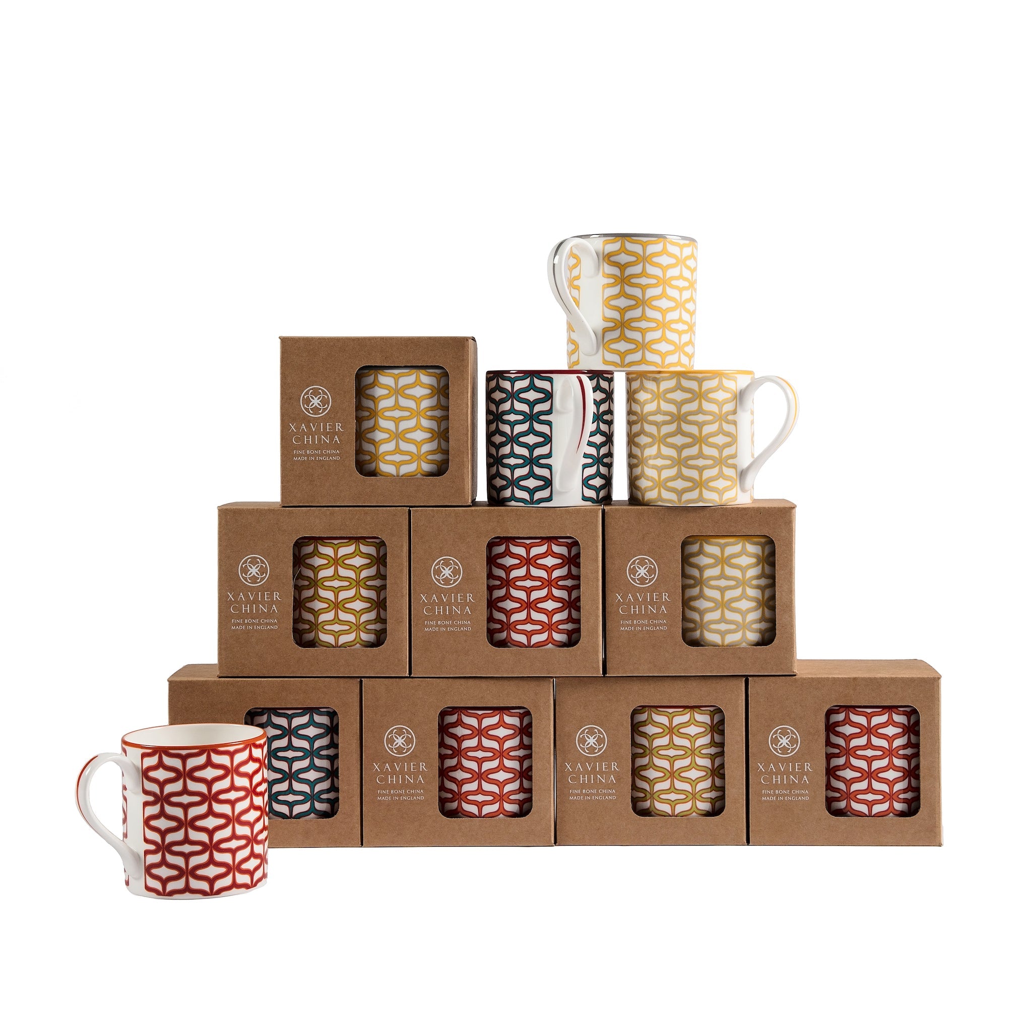 Tea addict - Set of 12 Mugs