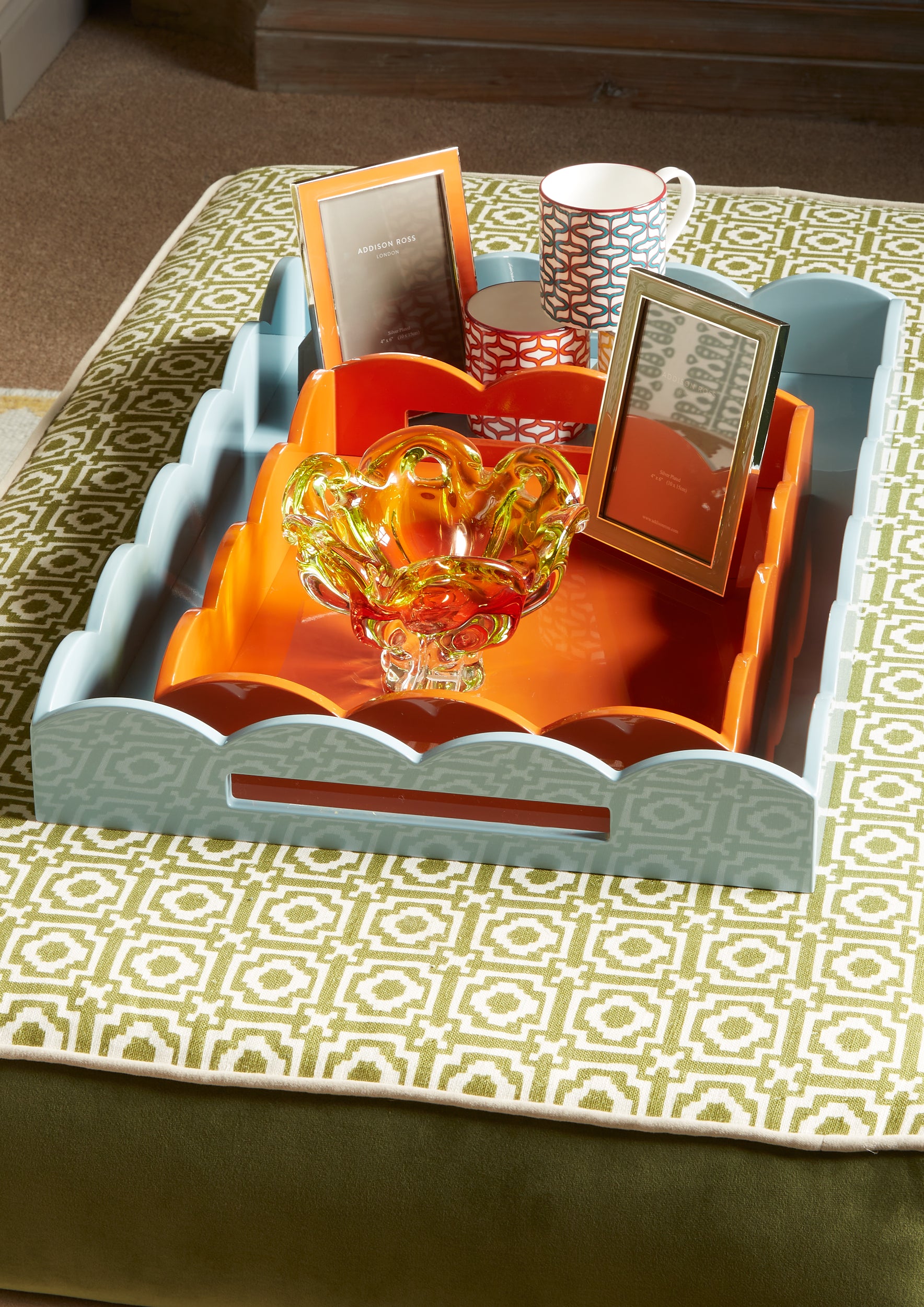 Norfolk Ottoman - Peridot Alotablot