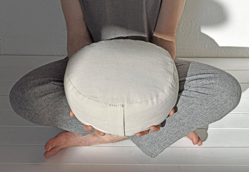 Meditation Cushion - Natural Zafu