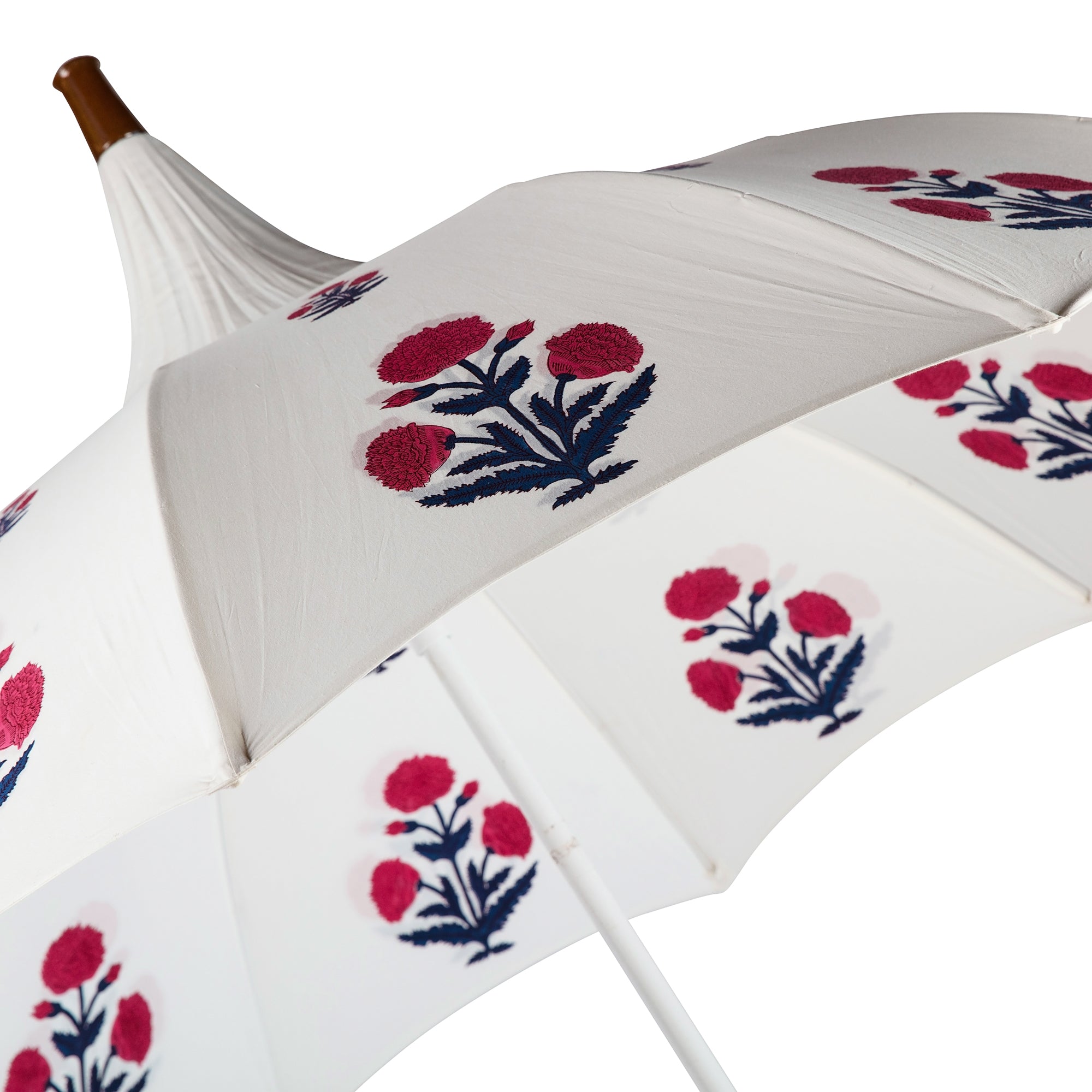 Fuchsia Dahlia Arched Parasol