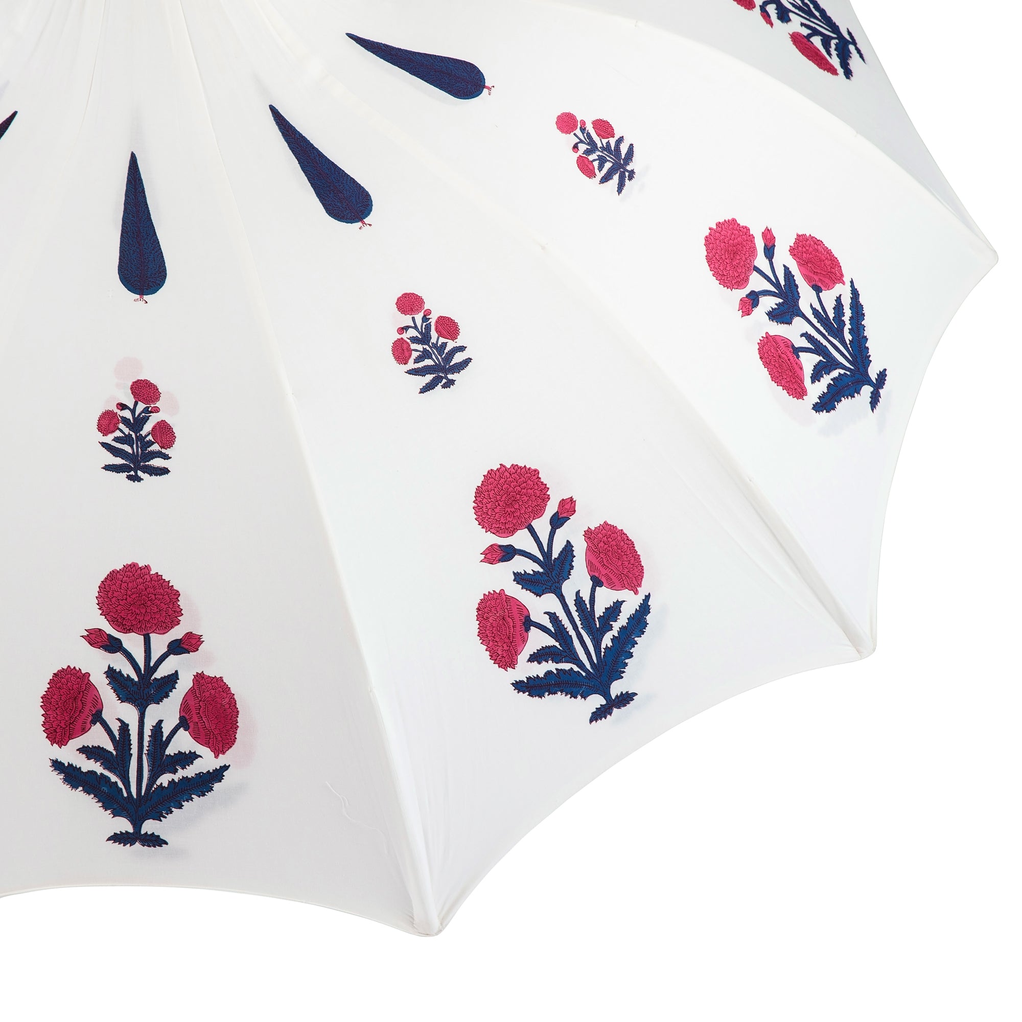 Fuchsia Dahlia Arched Parasol