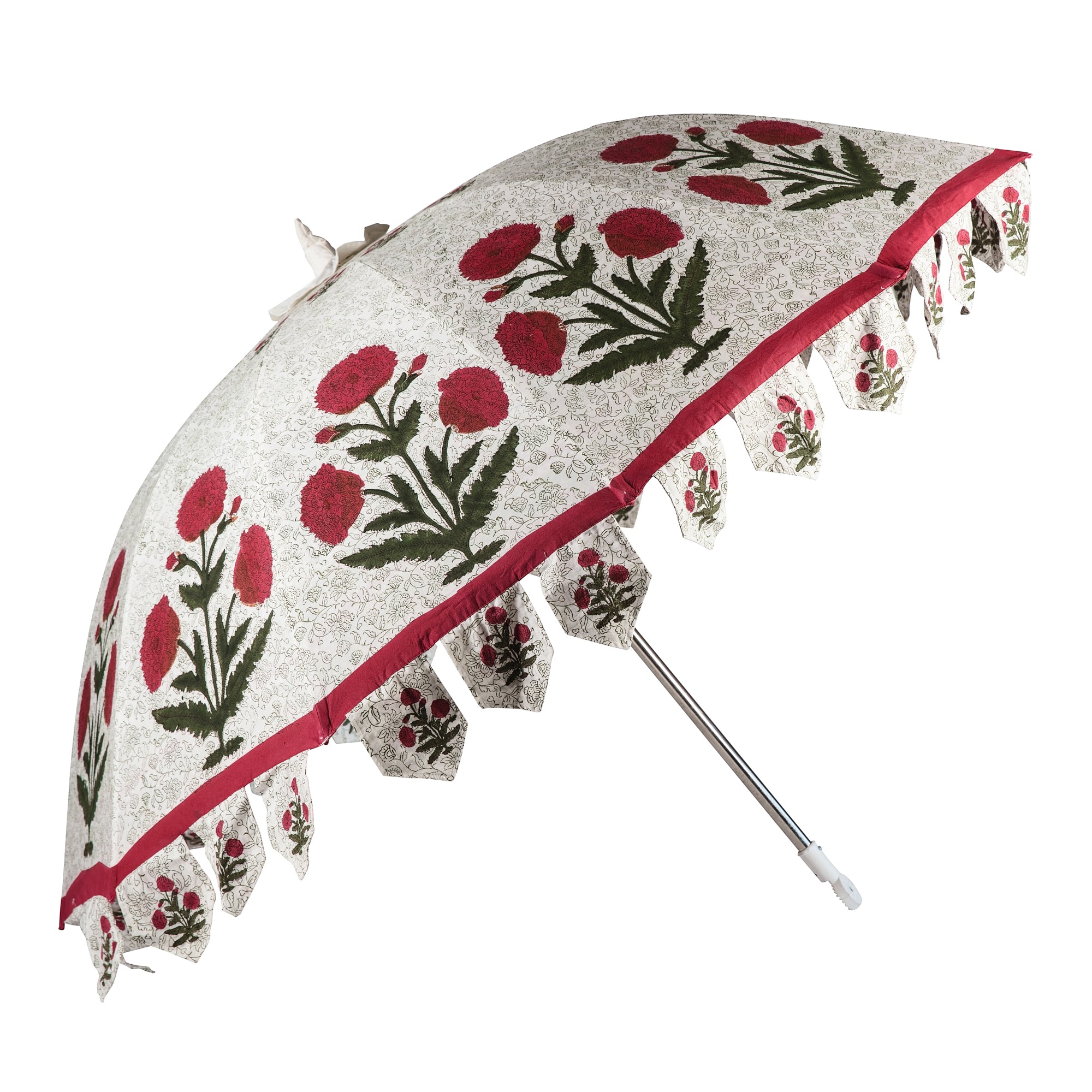 Red Dahlia Parasol
