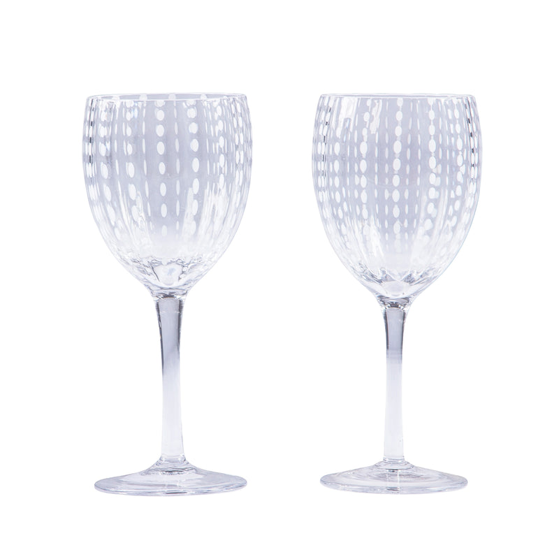 Perle Wine Glasses Set of 4