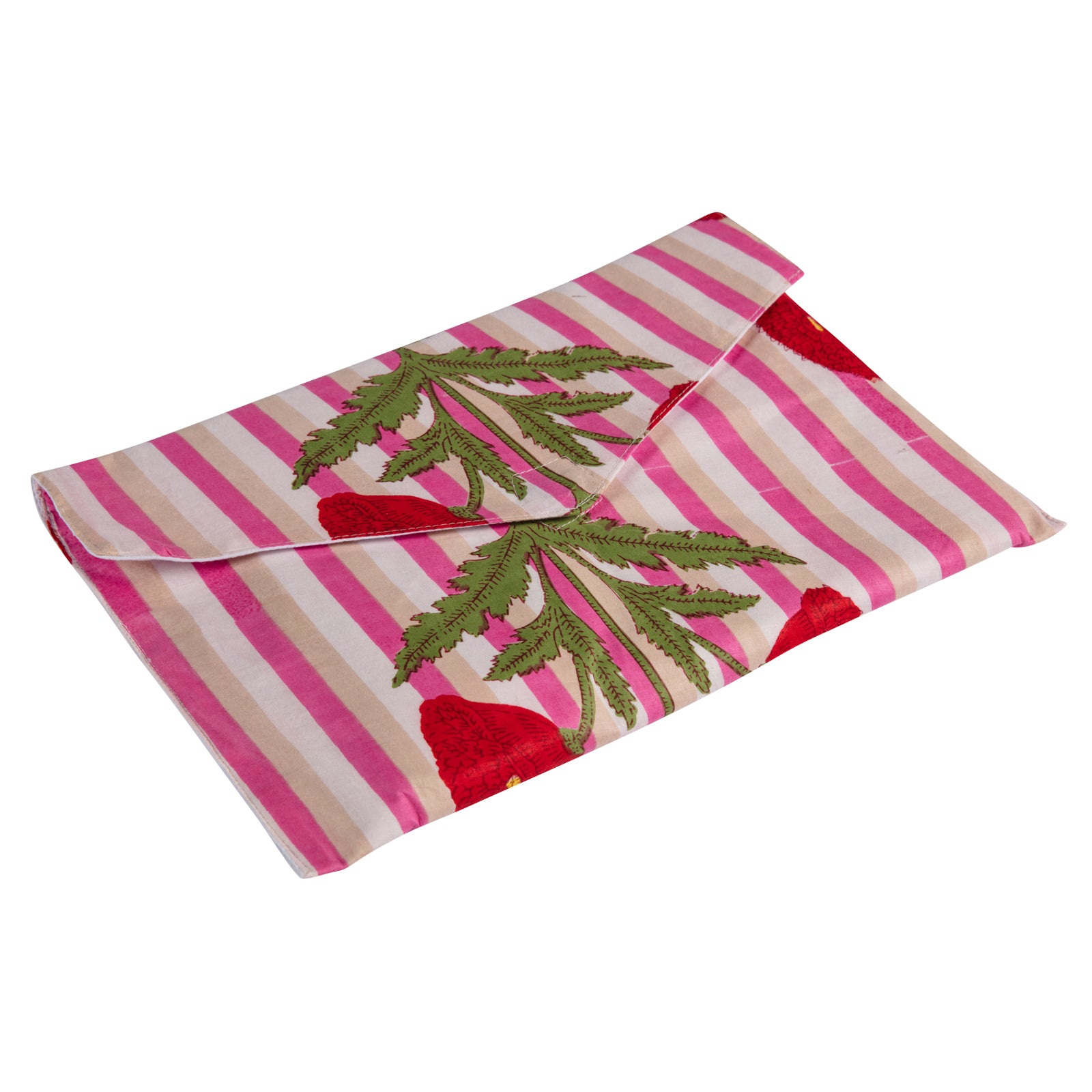 Cotton Pyjamas - Kelling Home Pink Poppy