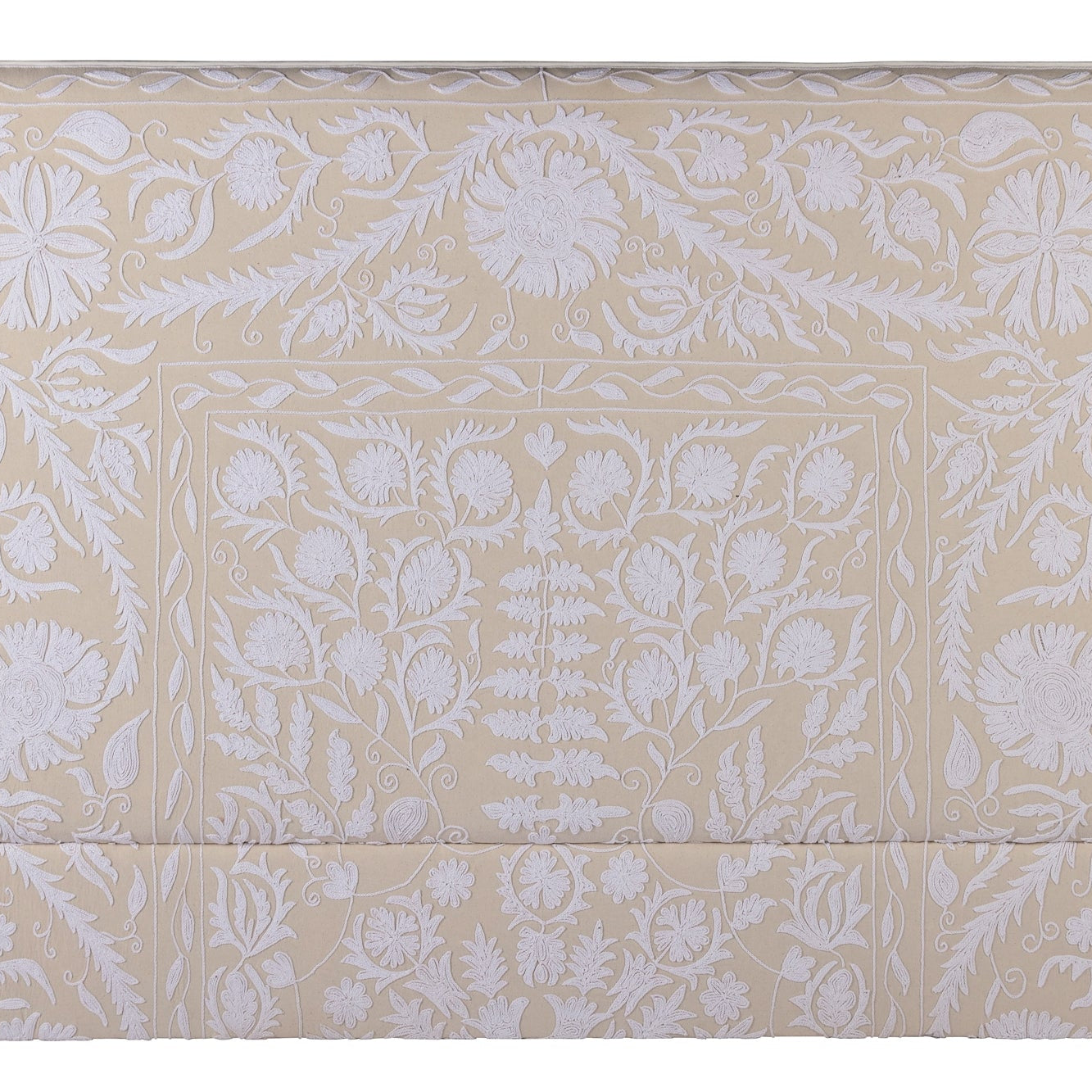Thomas Headboard - Ivory and Cream Double