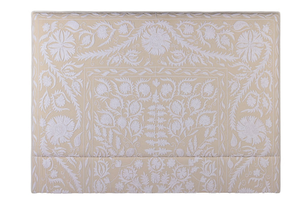 Thomas Headboard - Ivory and Cream Double