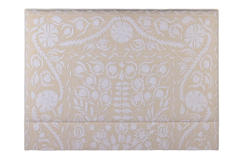 Thomas Headboard - Ivory and Cream Double