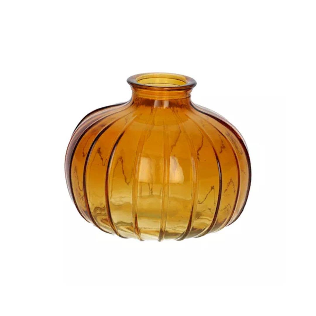 Carmen Round Transparent Ochre