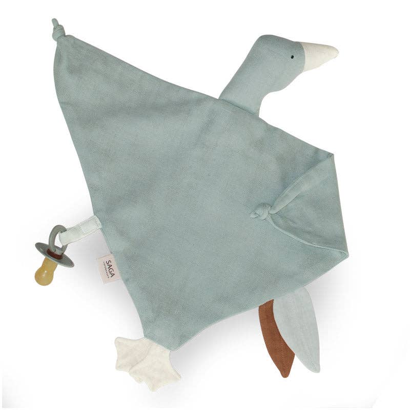 Saga Copenhagen - Cuddle Cloth - Dusty Green -  100% Organic cotton / GOTS-cer: 4 pcs.