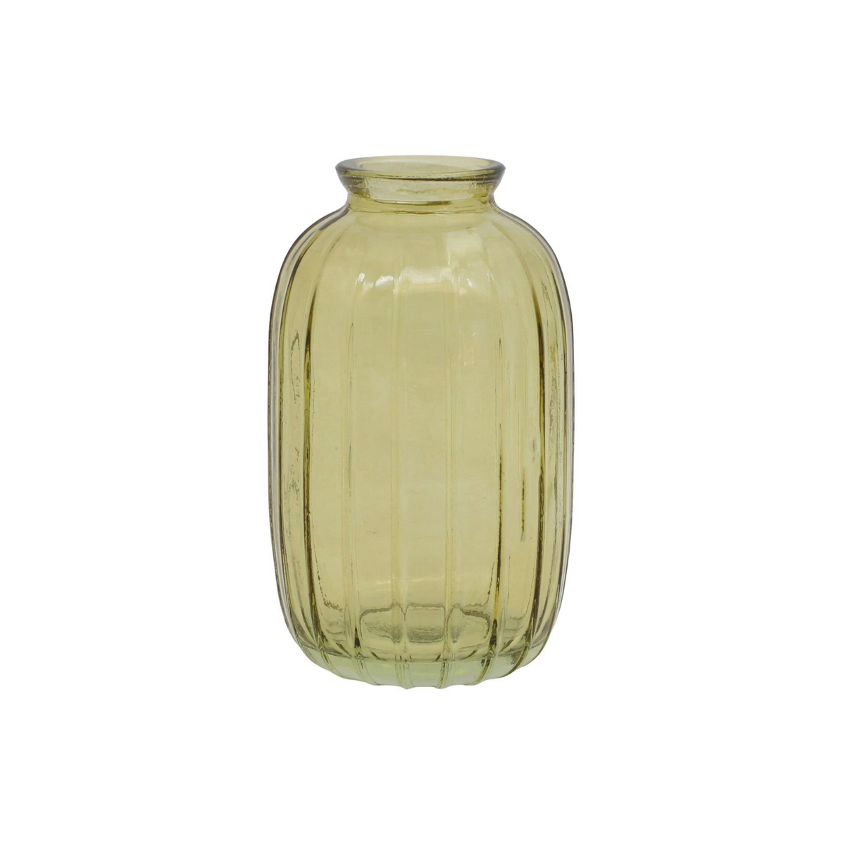 Glass Bottle Carmen – Transparent Green