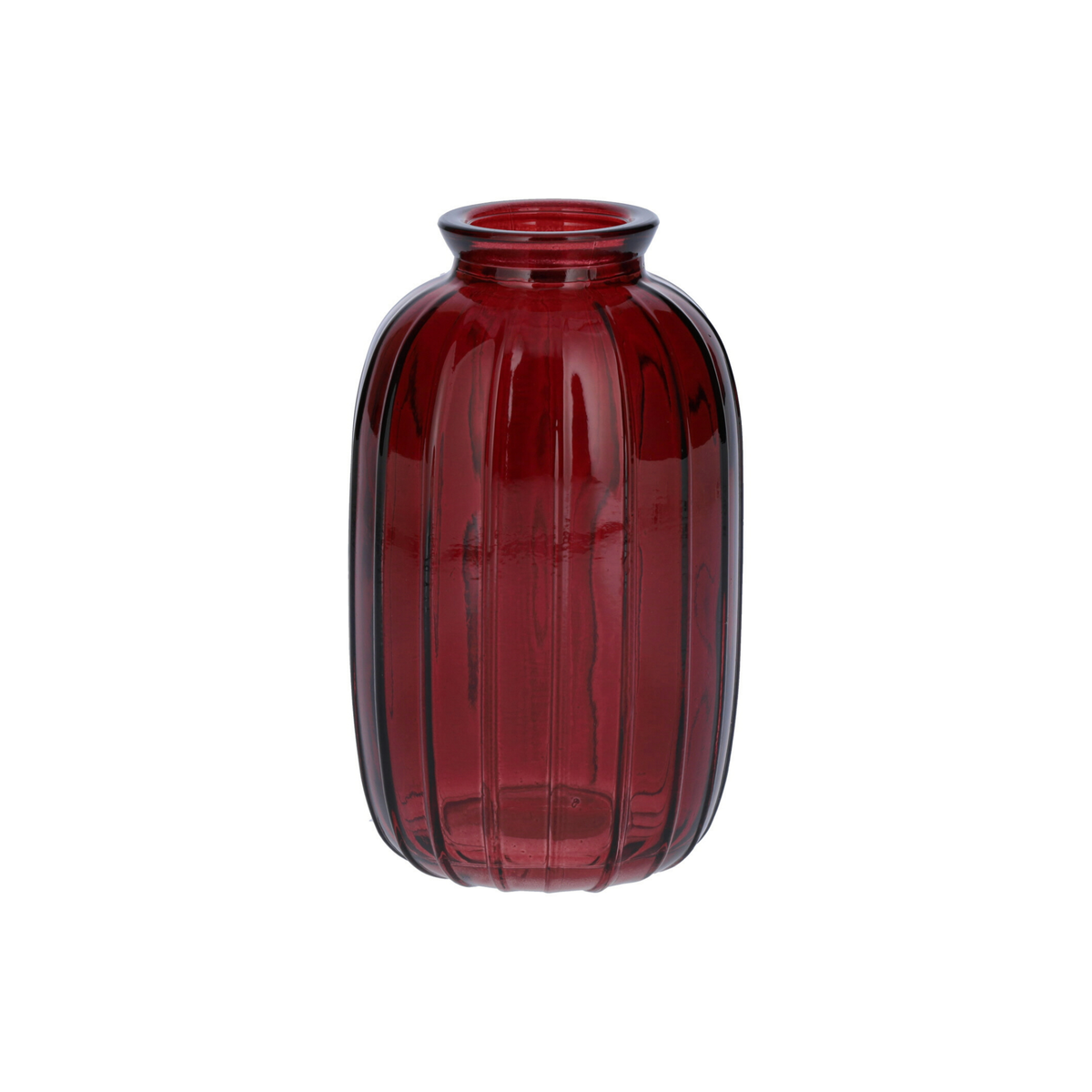 Glass Bottle Carmen  – Transparent Bordeaux