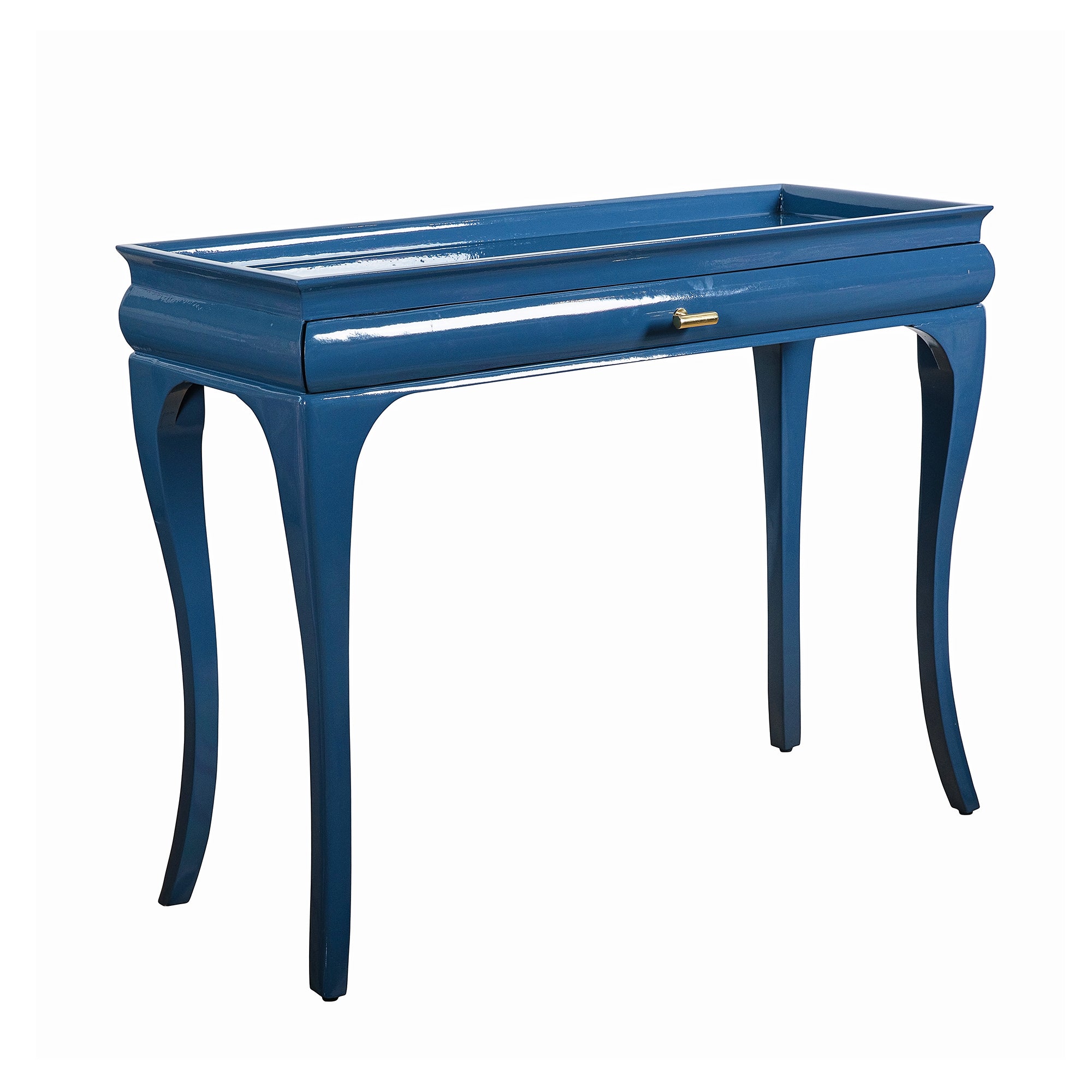The Edward Console Table - Cornflower Blue