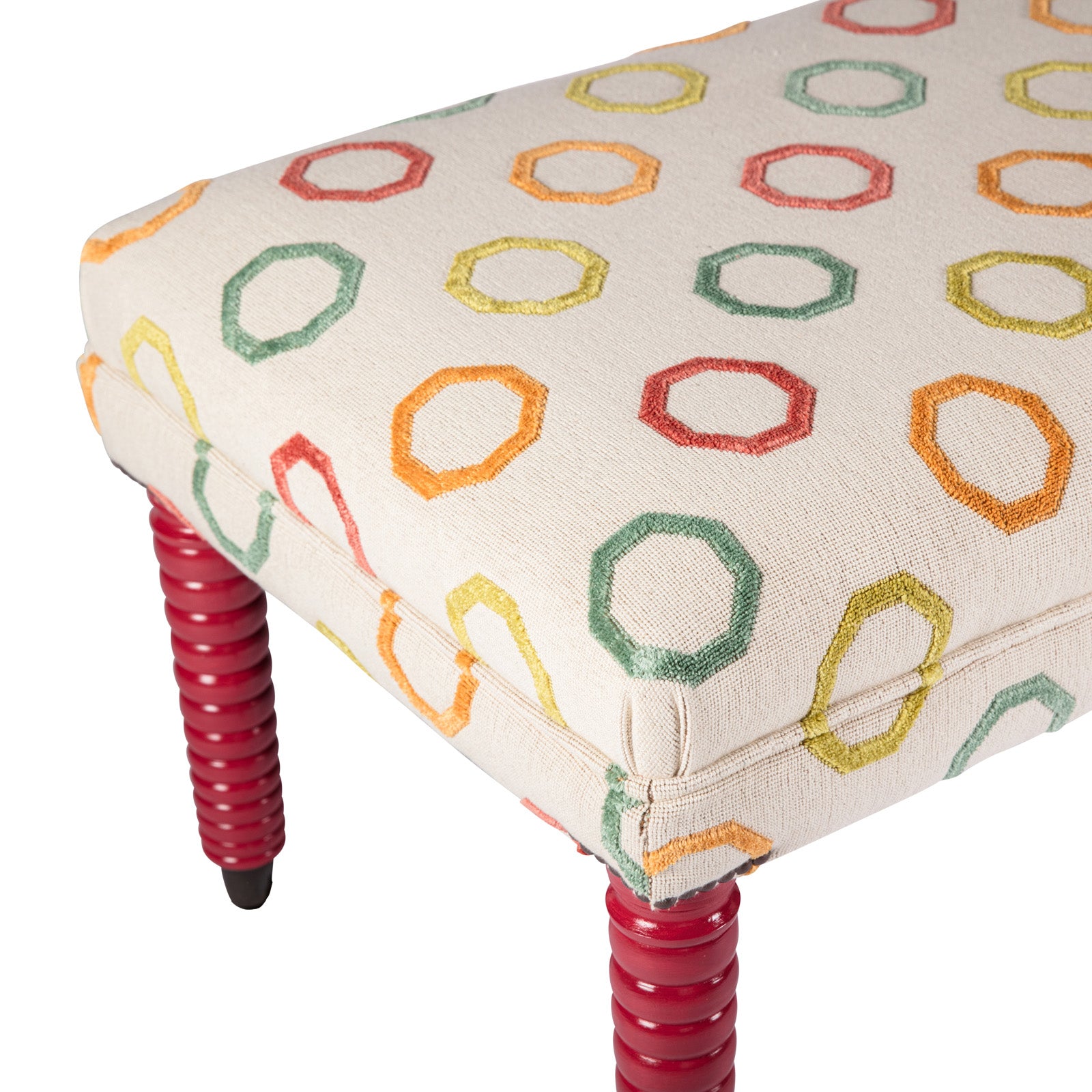 Geometric Footstool