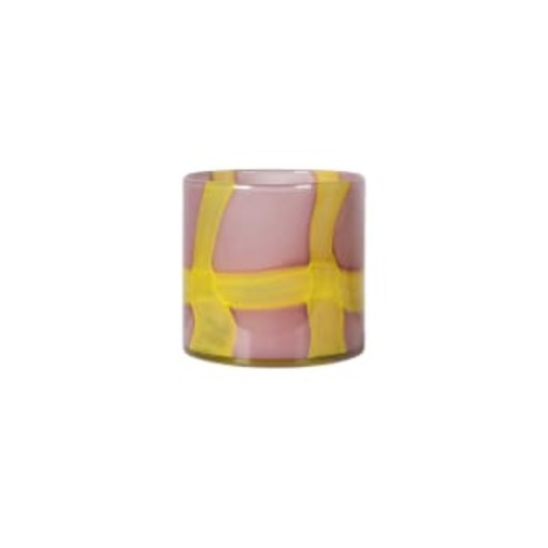 Pink and Yellow Vase