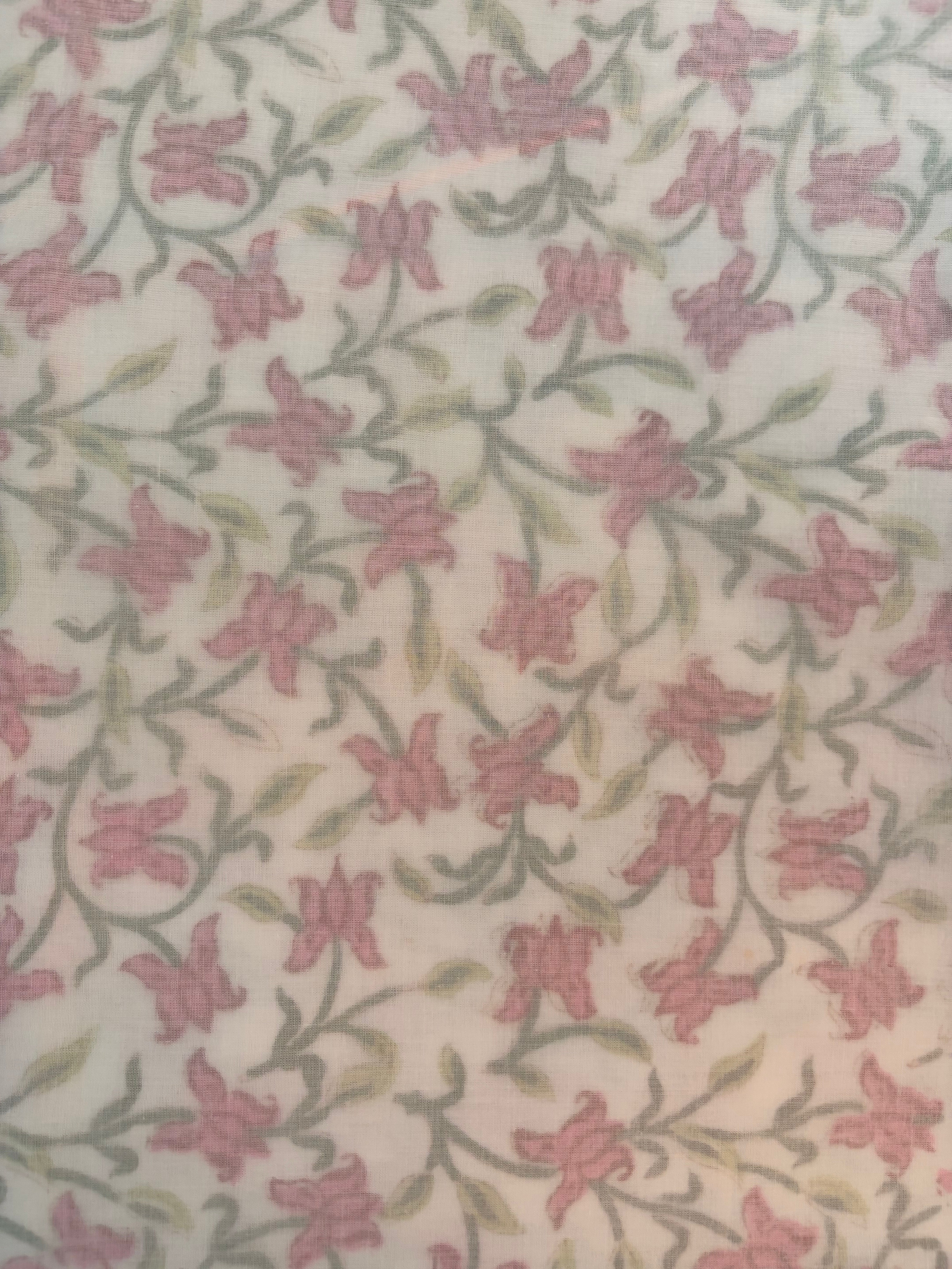 NEW IN | Posy Scatter with Sunshine Coloured Floral Border - King / Super King Dohar