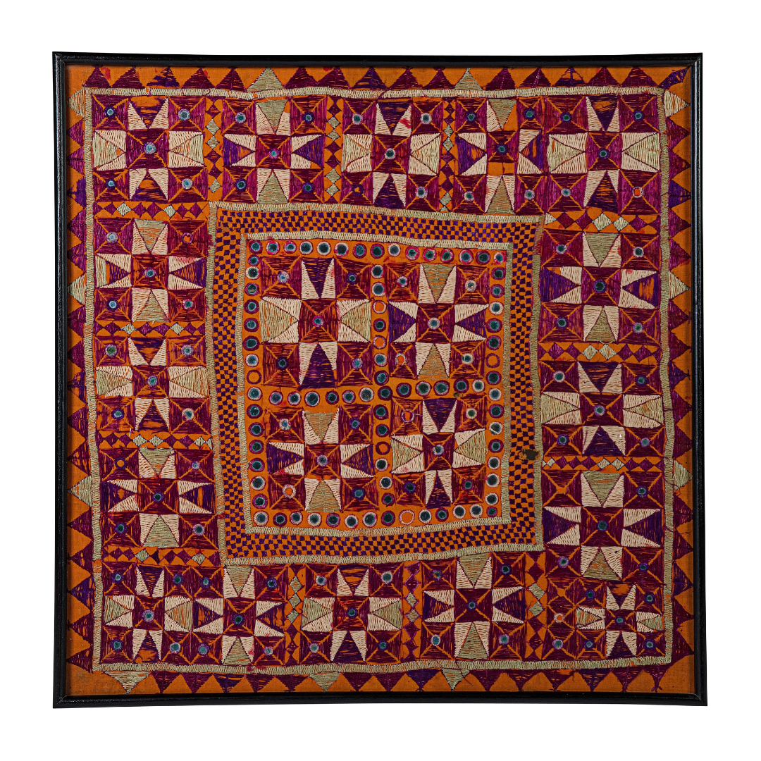 Marwar | Antique Indian Framed Textile
