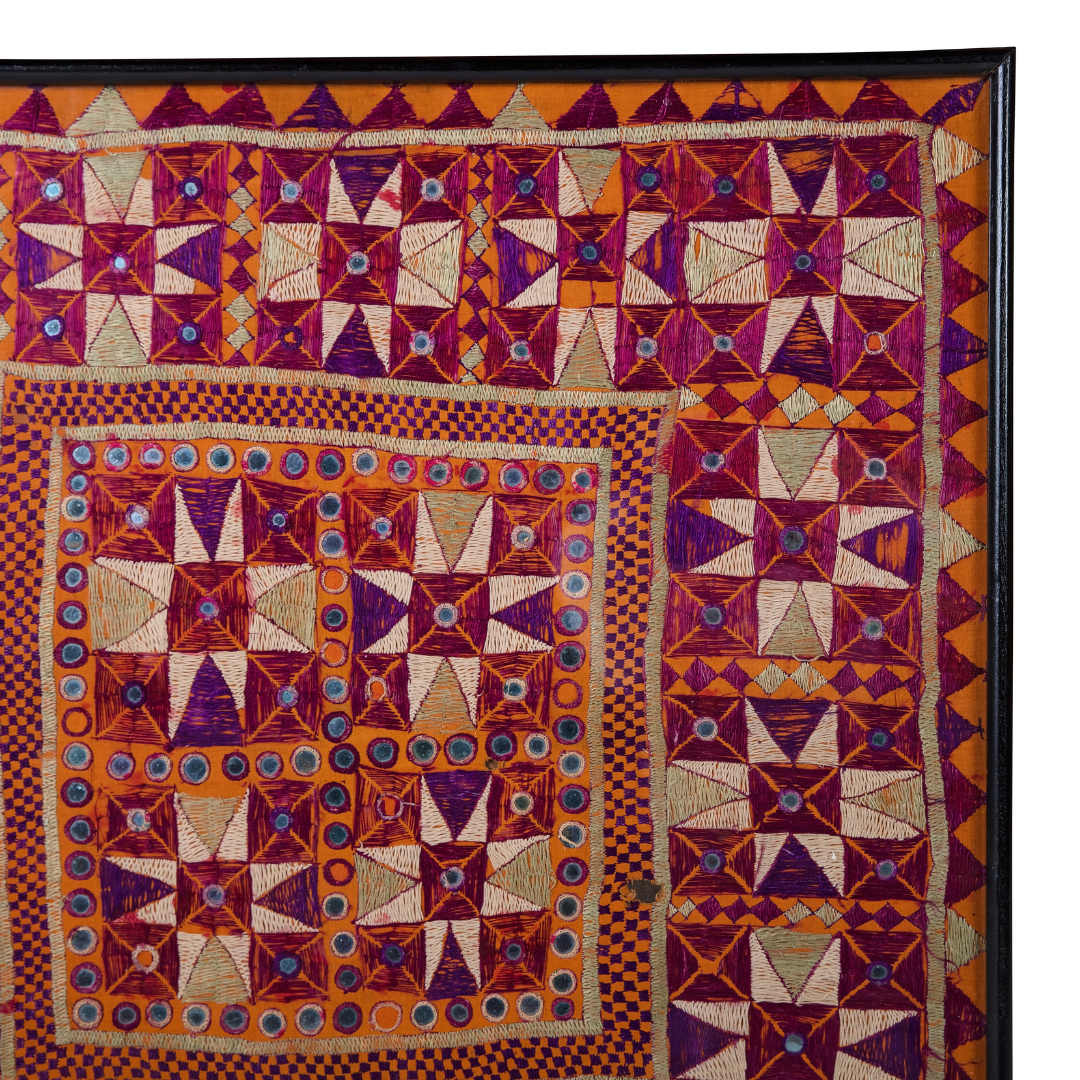 Marwar | Antique Indian Framed Textile