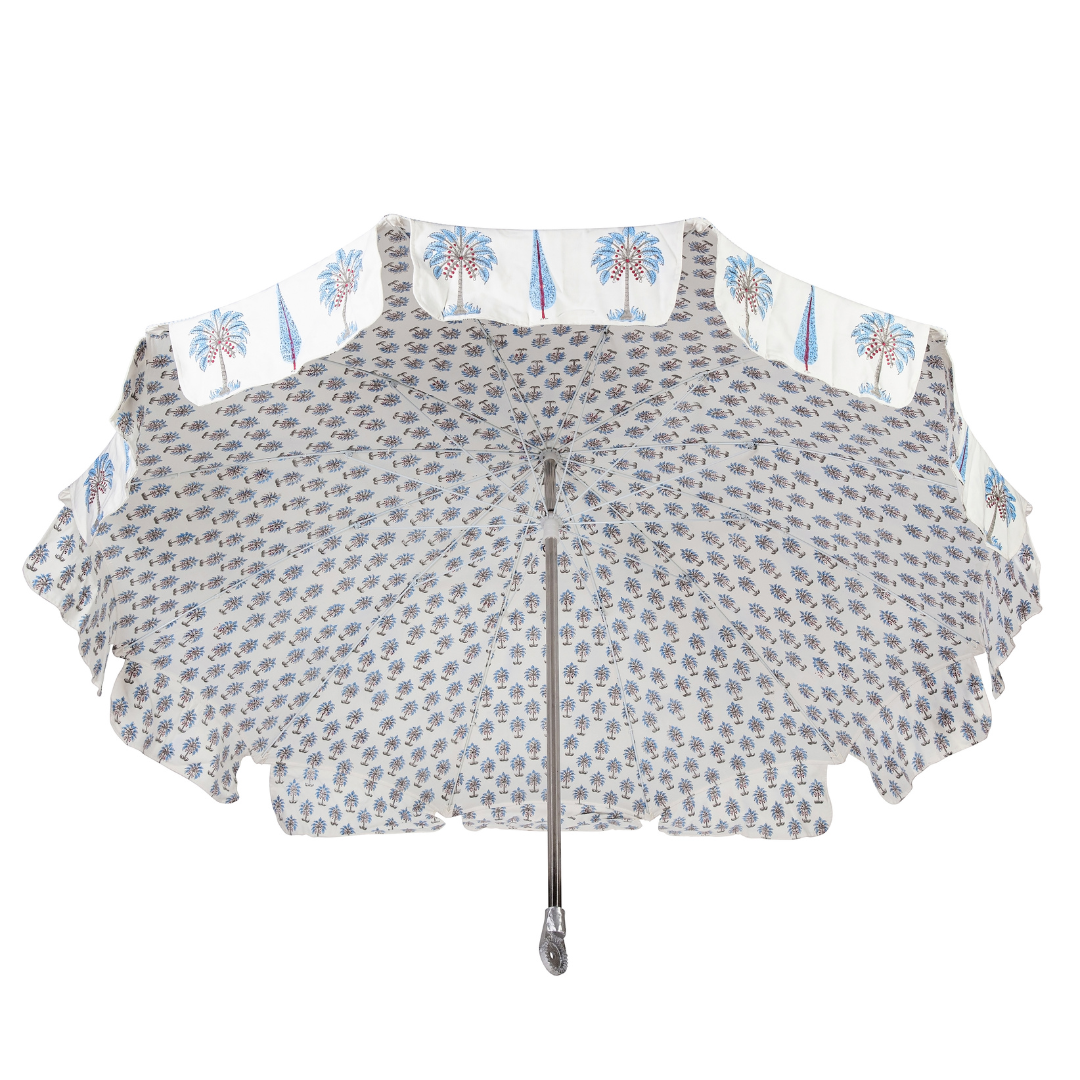 Palm Parasol | Blue Palm & Cypress Trees