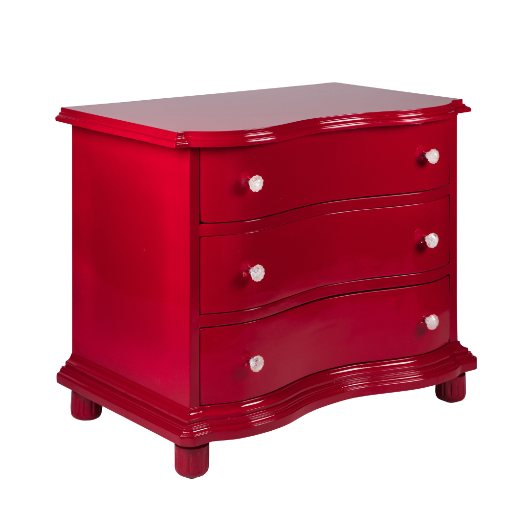 The Benjamin Chest of Drawers - Ruby