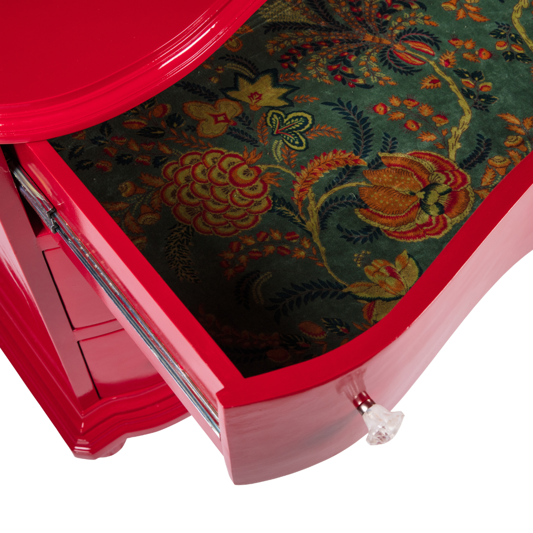 The Benjamin Chest of Drawers - Ruby