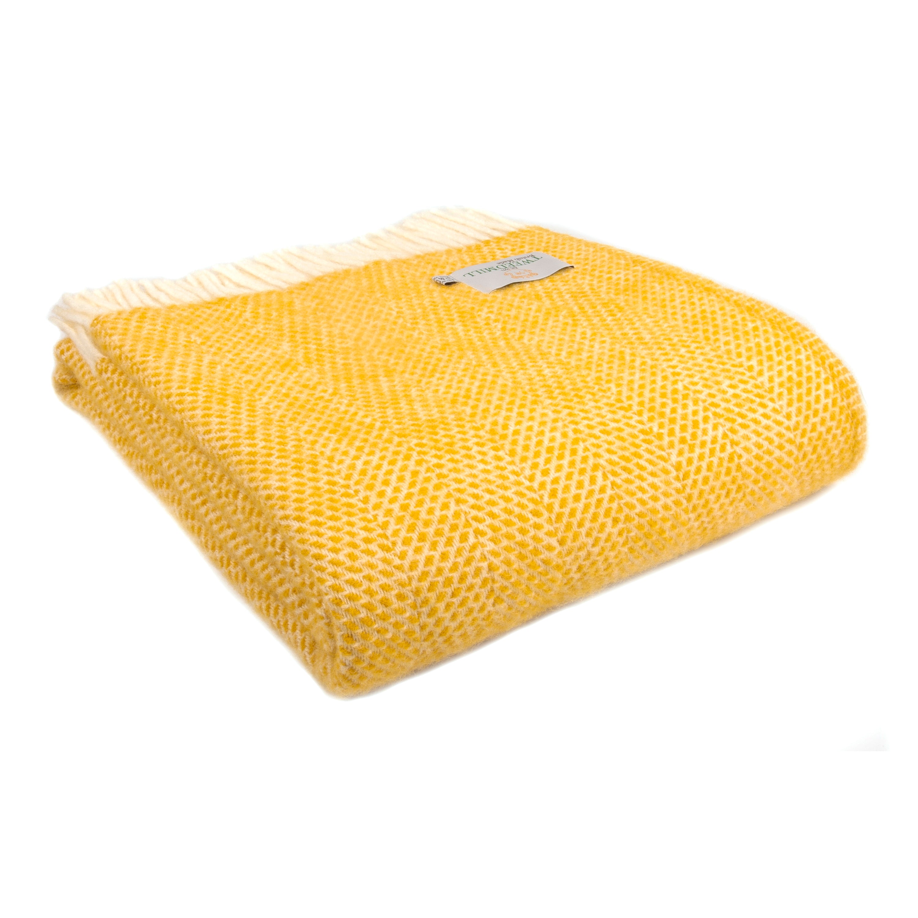 Yellow Beehive Throw