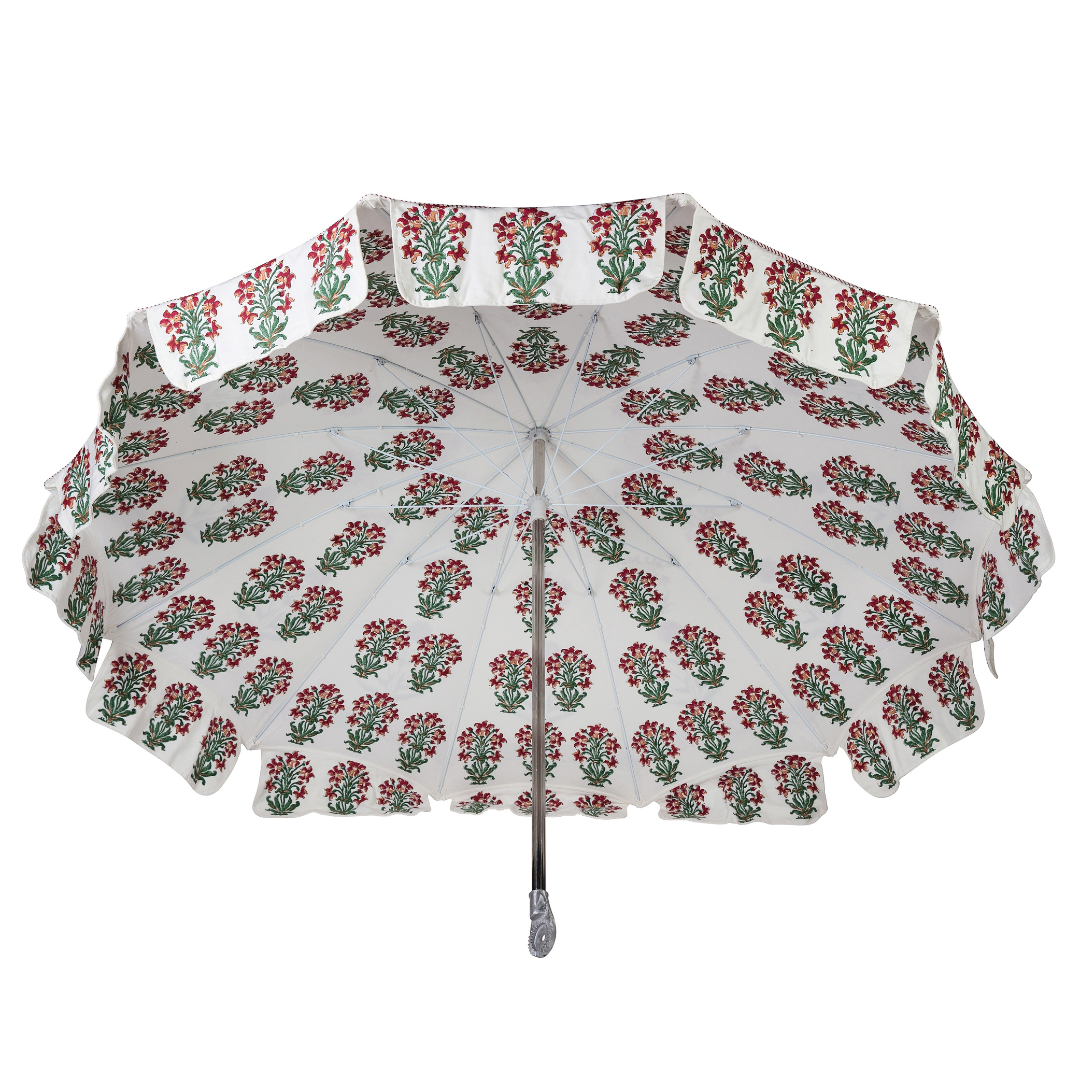 Wildflower Parasol | Crimson Florals