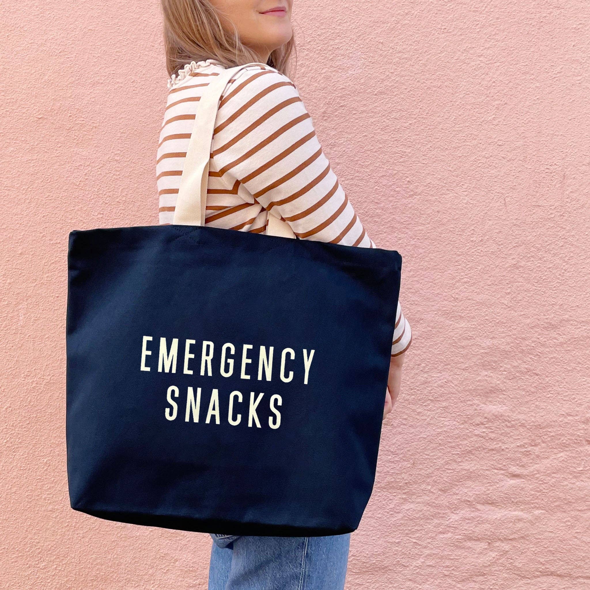 Emergency Snacks - Canvas Tote Bag