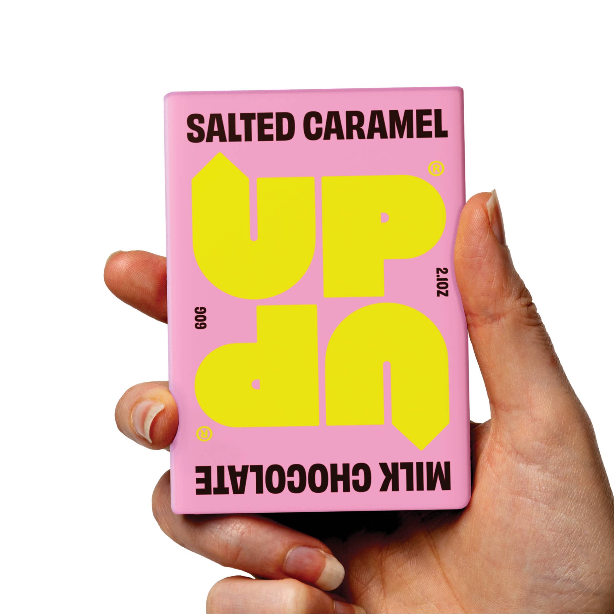 UP-UP Salted Caramel Chocolate Bar 60g | Ethical | High ROS