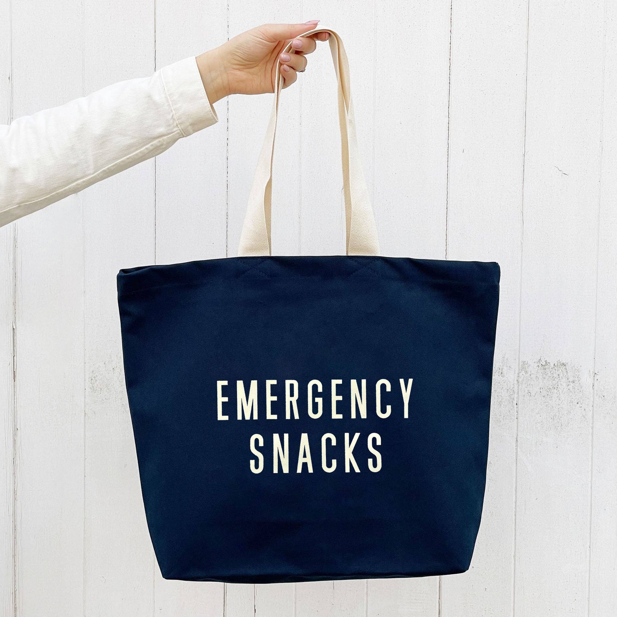 Emergency Snacks - Canvas Tote Bag