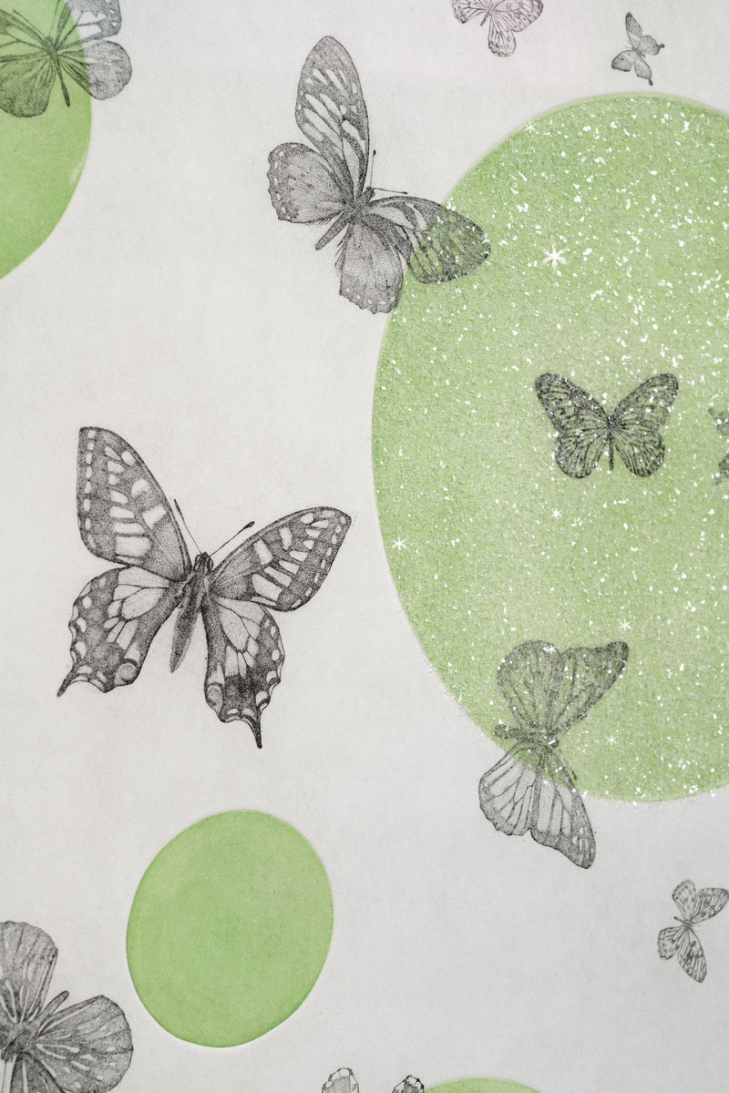 Moon Butterflies with Kelling Designs Green