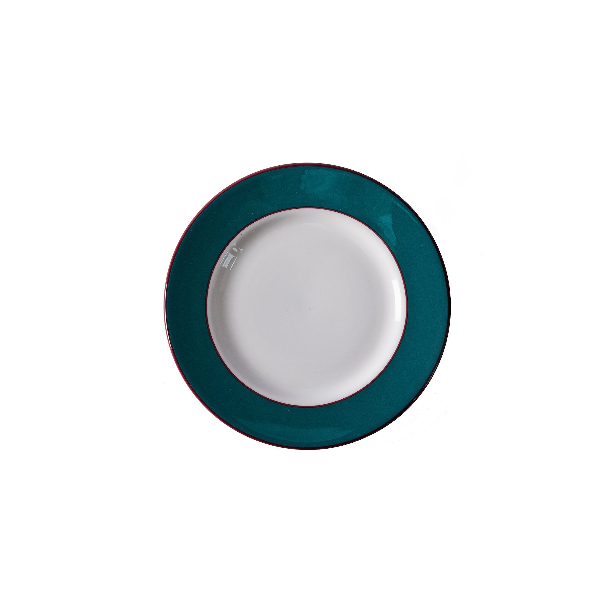 Teal side plate