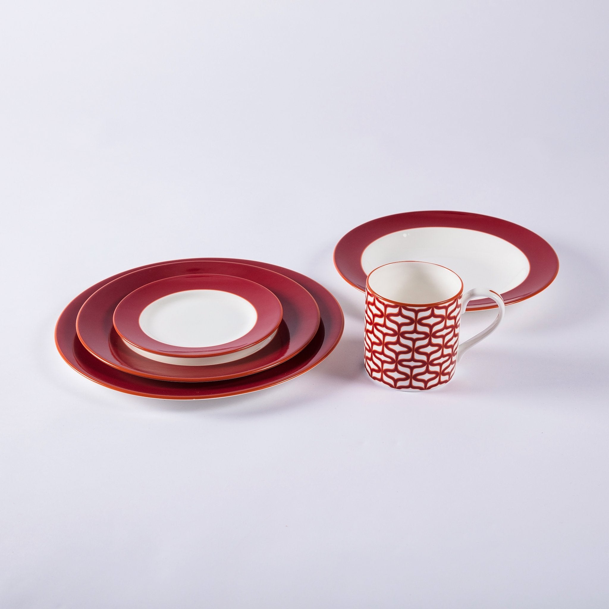 Raspberry dinner plate