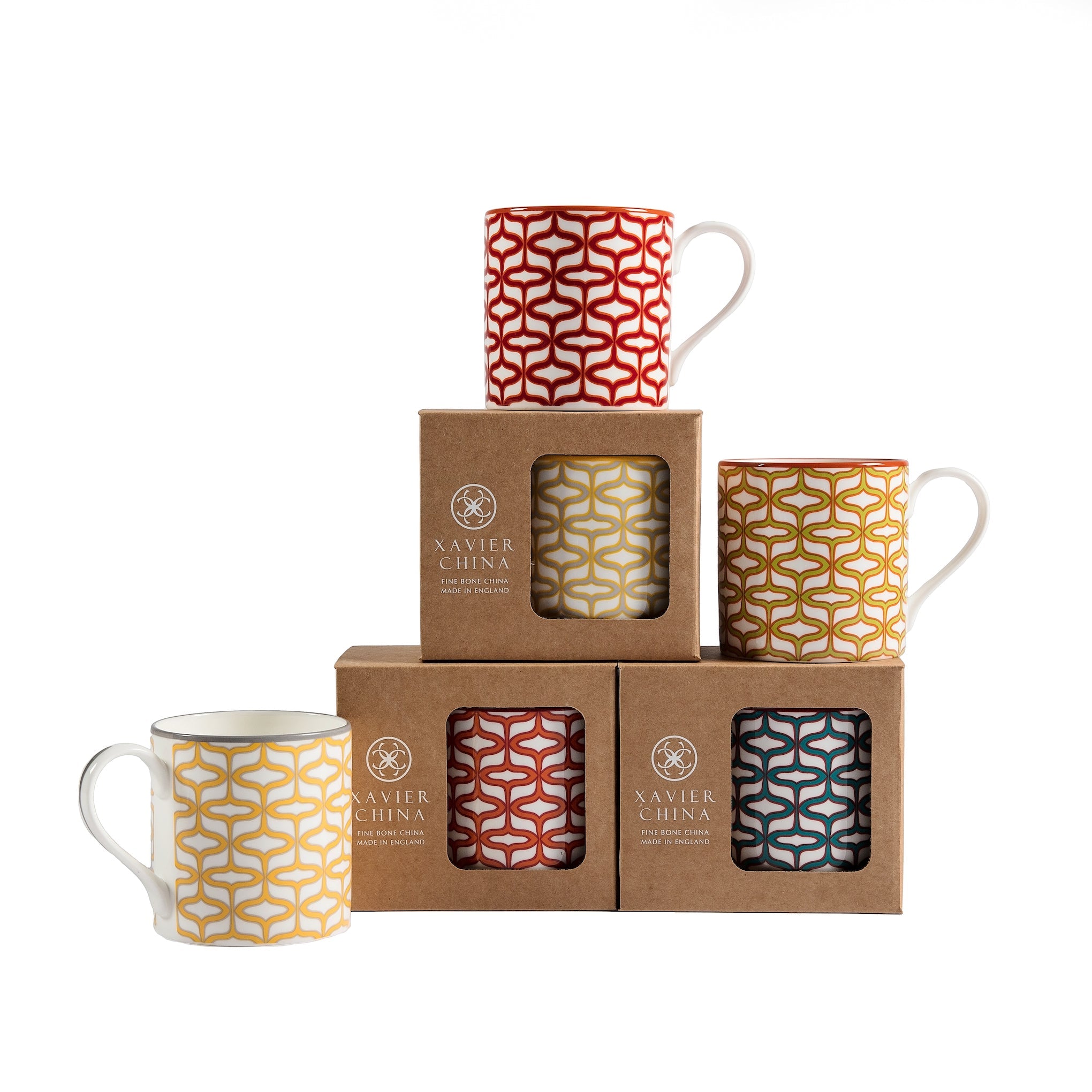 Tea lover - set of six mugs